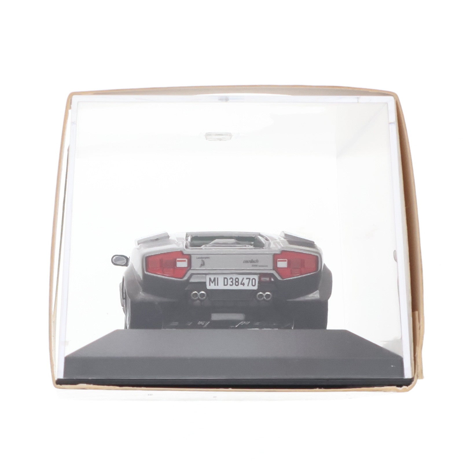 【中古即納】[MDL] 1/43 Lamborghini Countach LP 5000 Quattrovalvole 1988(ガンメタリック) 完成品 ミニカー(CLC024) IXO Models(イクソモデルス)(20030131)