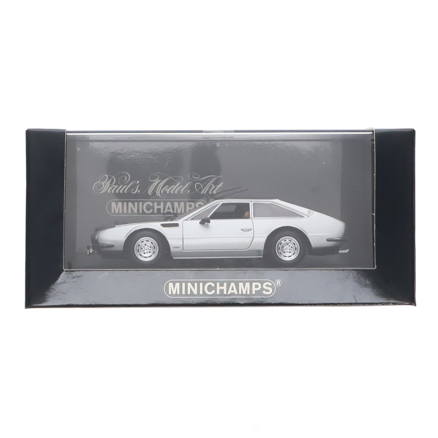 【中古即納】[MDL] 1/43 Lanborughini Jarama(シルバー) 完成品 ミニカー(400103400) MINICHAMPS(ミニチャンプス)(20040728)