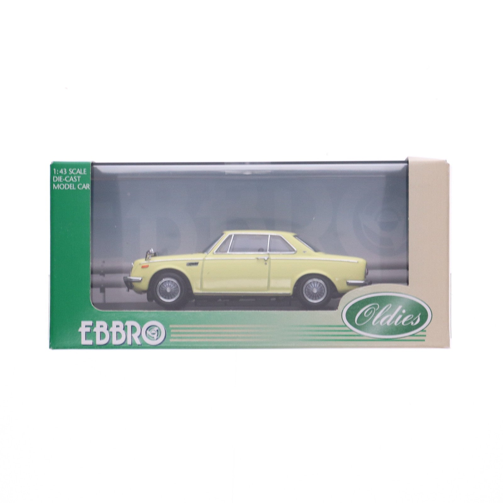 【中古即納】[MDL] 1/43 TOYOTA 1600 GT 5 1967(イエロー) Oldies 完成品 ミニカー(43365) EBBRO(エブロ)(19991231)