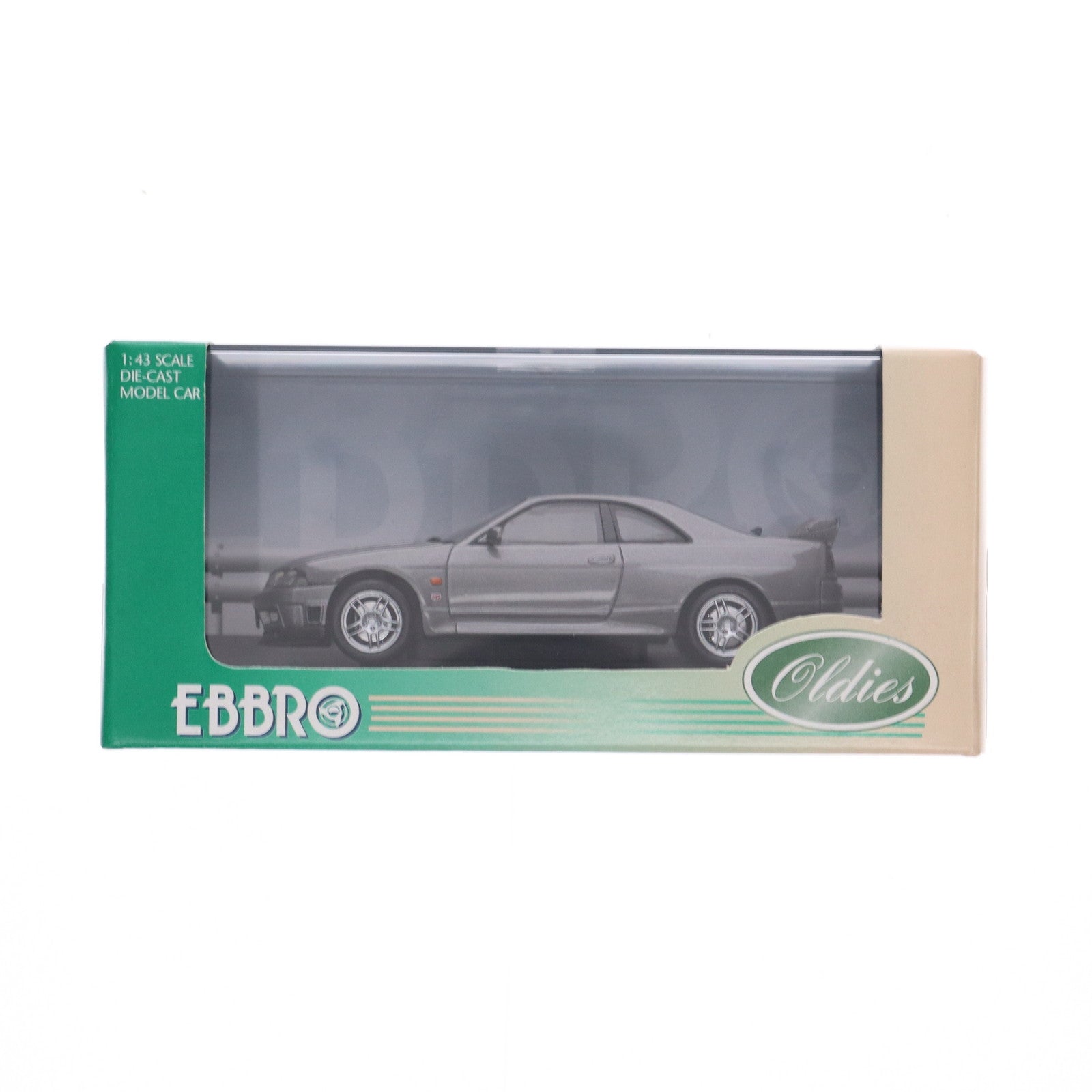 【中古即納】[MDL] 1/43 NISSAN SKYLINE(スカイライン) GT-R R33(グレー) Oldies 完成品 ミニカー(43155) EBBRO(エブロ)(20020403)