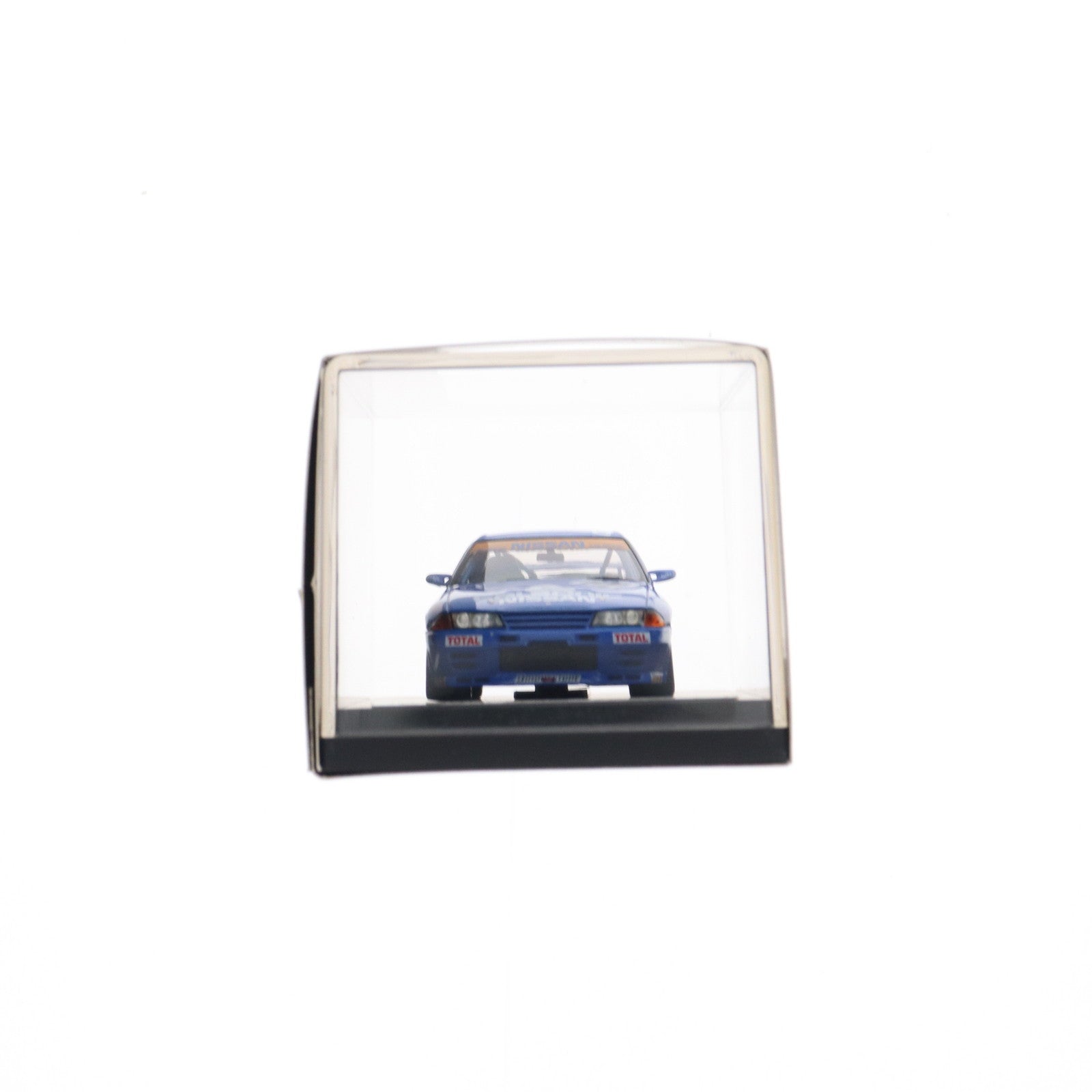 【中古即納】[MDL] 1/43 CALSONIC SKYLINE(カルソニック スカイライン) 1990 JTC BRIDGESTONE #12(ブルー) 完成品 ミニカー(8085) HPI(20090131)