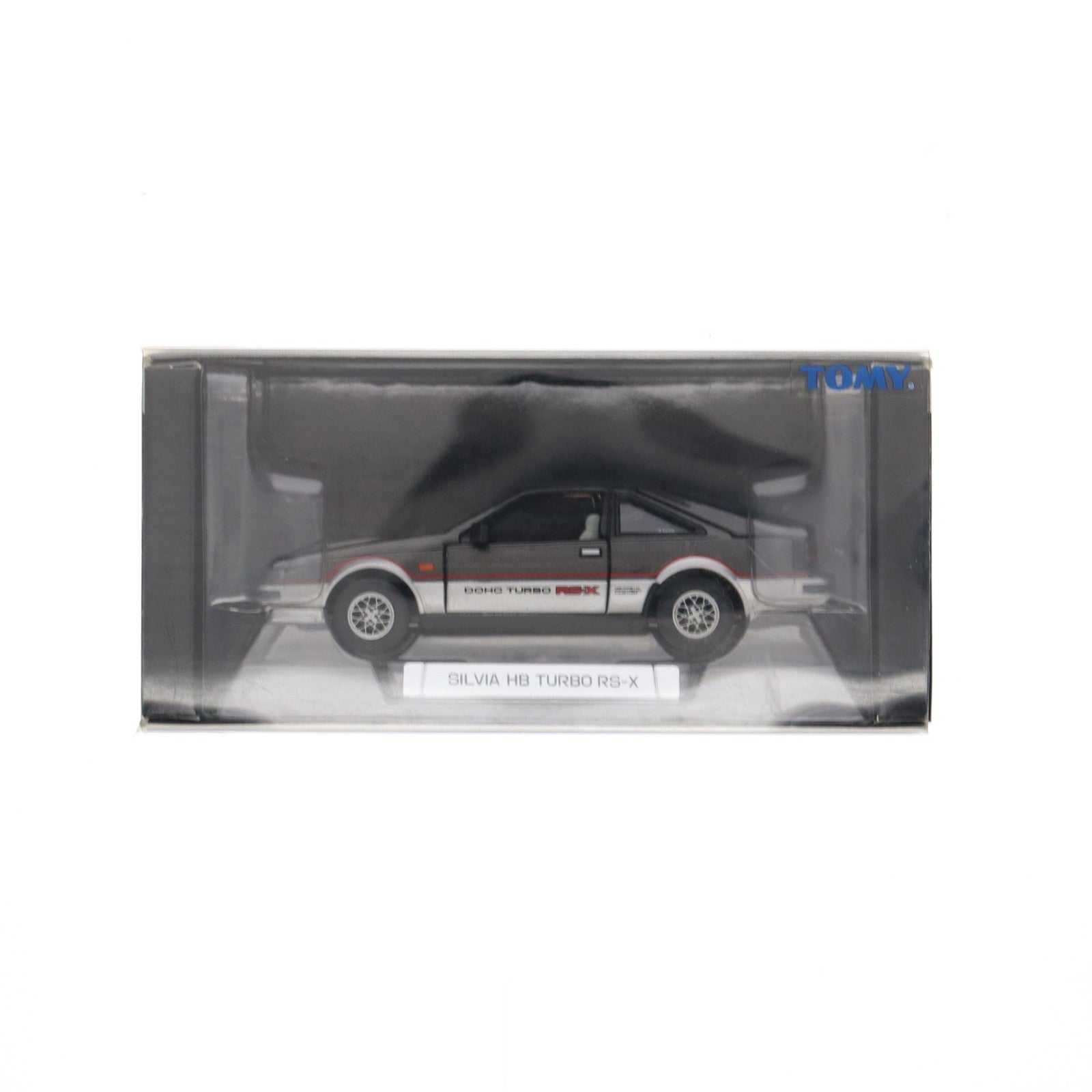 【中古即納】[MDL] トミカリミテッド Sシリーズ 1/43 TLS0004 ニッサン シルビア HB ターボ RS-X(グレー×シルバー) 完成品 ミニカー(646105) トミー(20021028)