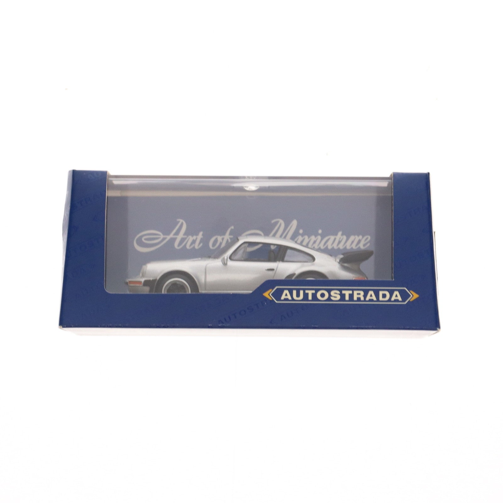 【中古即納】[MDL] 1/43 ポルシェ 930 ターボ(シルバー) 完成品 ミニカー(TZ-01036) AUTOSTRADA(アウトストラーダ)(19991231)