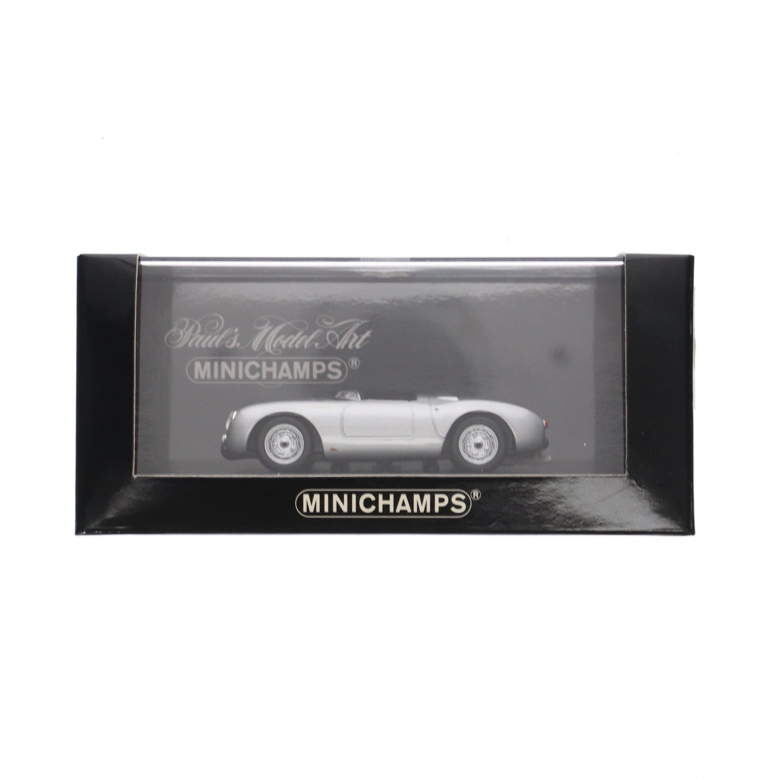 【中古即納】[MDL] 1/43 Porsche(ポルシェ) 550 Spyder(シルバー) 完成品 ミニカー(430066030) MINICHAMPS(ミニチャンプス)(19991231)