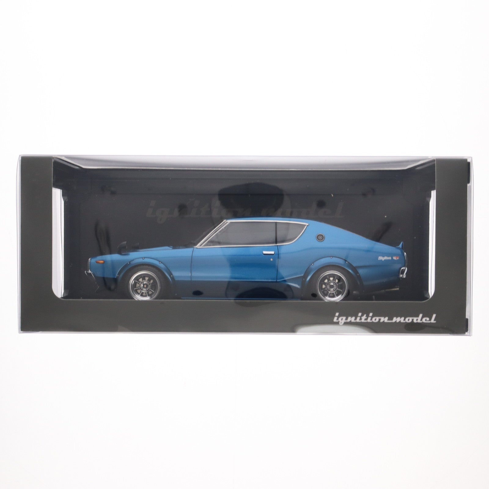 【中古即納】[MDL] 1/18 Nissan SKYLINE(スカイライン) 2000 GT-R KPGC110(ブルー) 完成品 ミニカー(IG0304) ignition model(イグニッションモデル)(20150130)