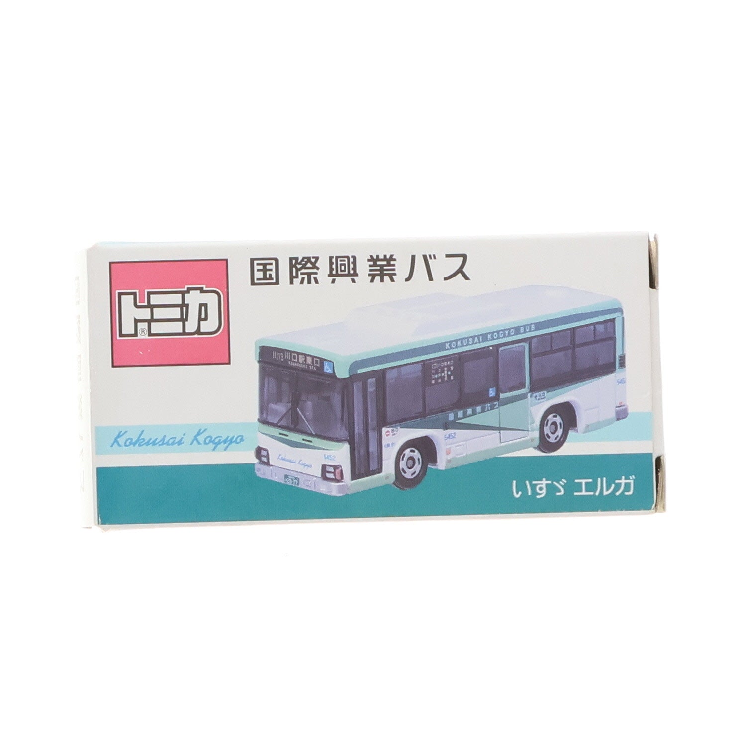 【中古即納】[MDL] トミカ 1/141 国際興業バス いすずエルガ(ホワイト×グリーン) 完成品 ミニカー タカラトミーアーツ(19991231)