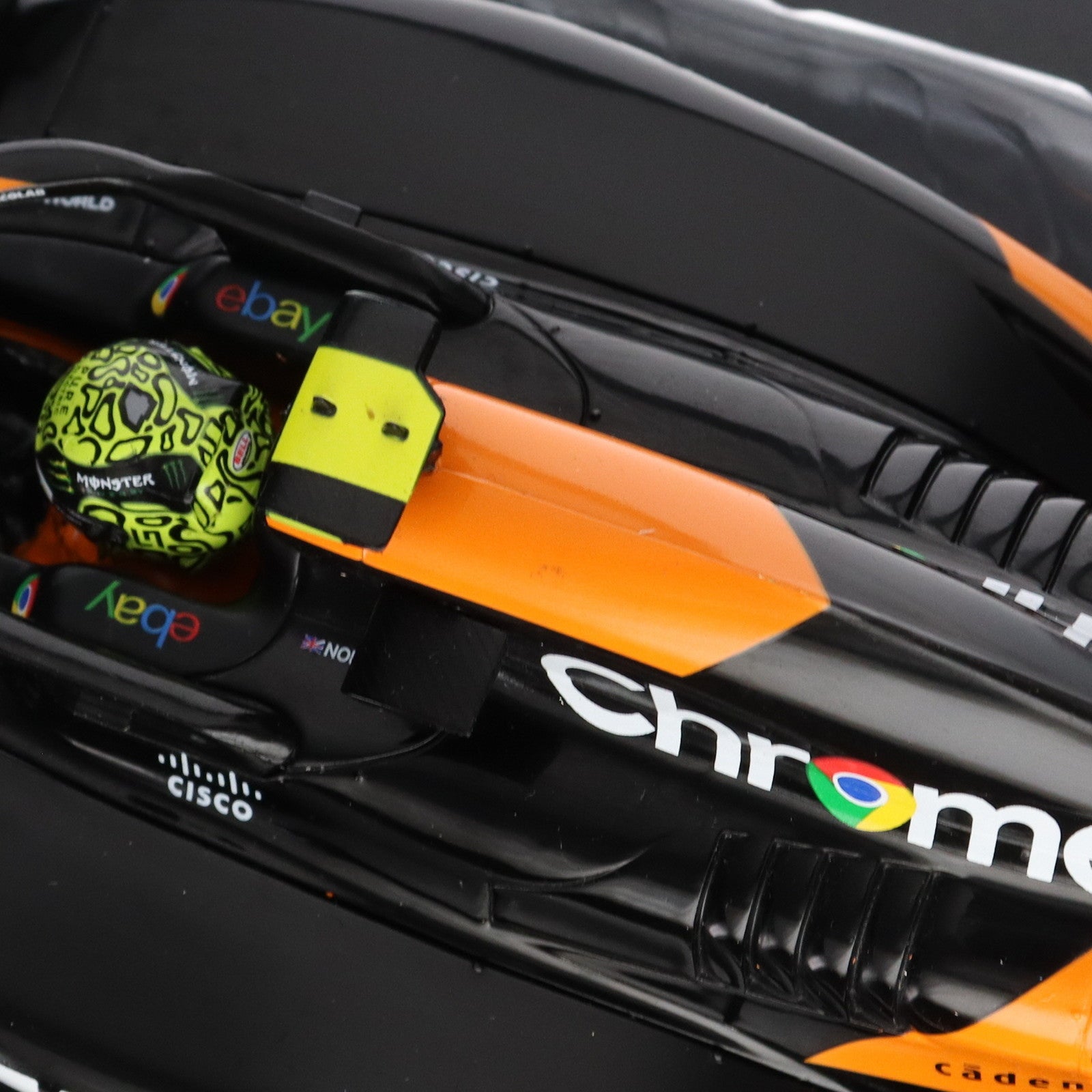 【中古即納】[MDL] 1/18 マクラーレン F1 チーム MCL38 マイアミGP 2024 L.ノリス 完成品 ミニカー(S1814201) solido(ソリド)(20250420)