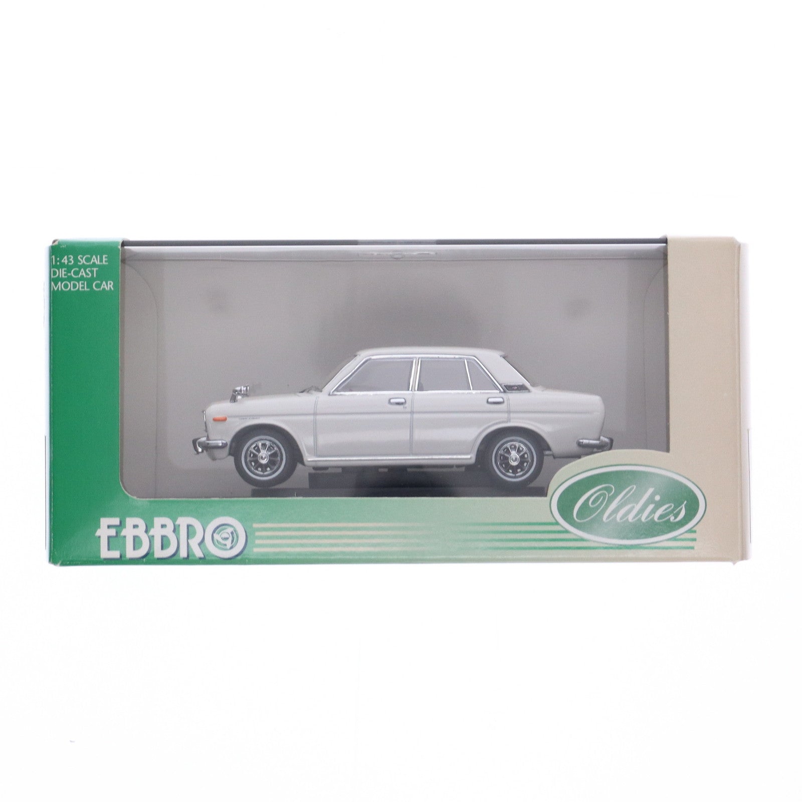 【中古即納】[MDL] 1/43 NISSAN BLUEBIRD SSS.(ホワイト) Oldies 完成品 ミニカー(43243) EBBRO(エブロ)(20220328)