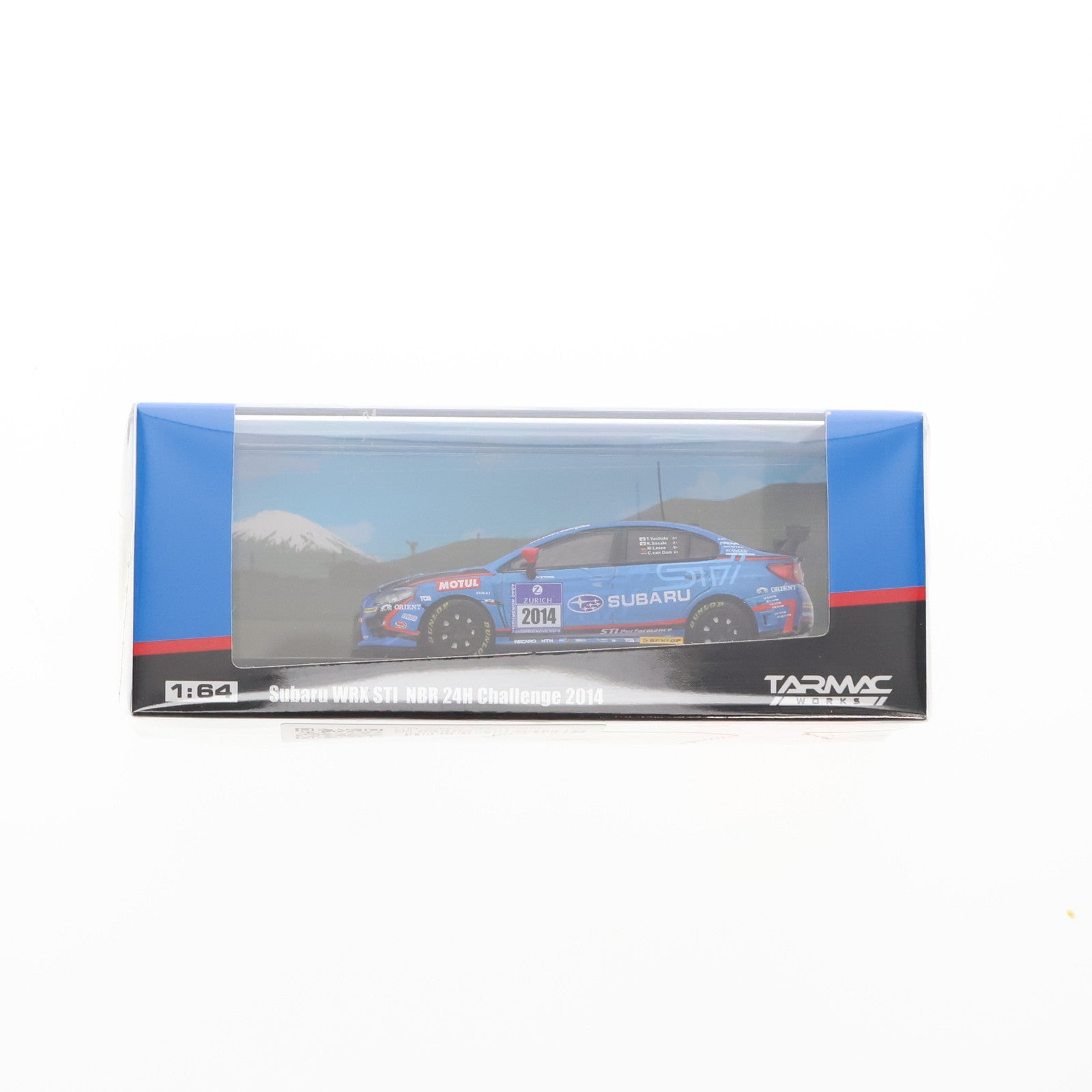 【中古即納】[MDL] 1/64 Subaru WRX STI NBR 24H Challenge 2014 完成品 ミニカー(T64-016-14N24) Tarmac Works(ターマックワークス)(20190809)