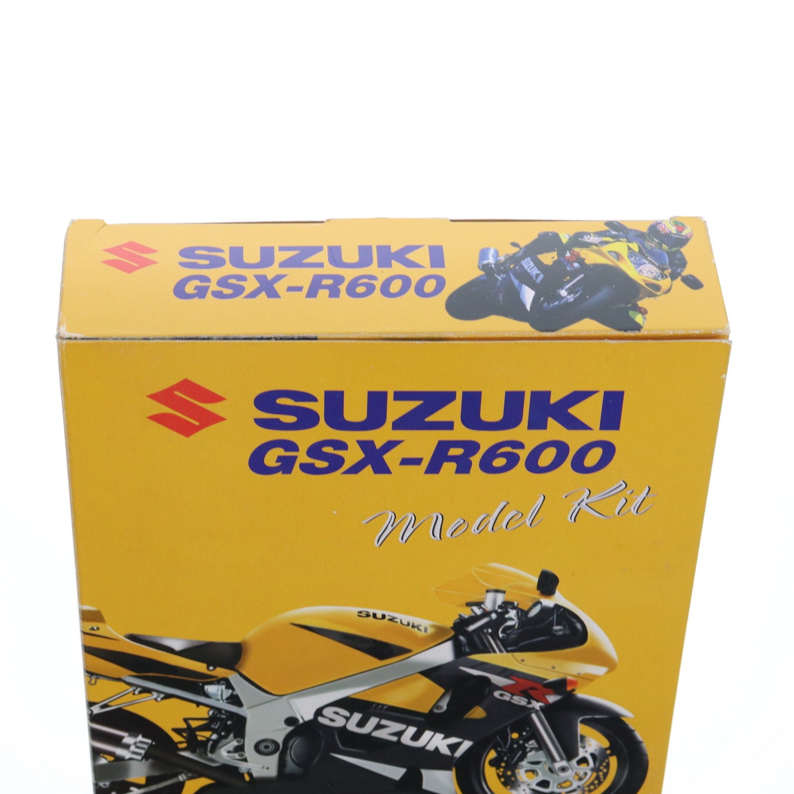 【中古即納】[MDL] SUZUKI GSX-R600(イエロー×ブラック) 1/12 半完成品 組み立てモデルキット ミニカー NewRay(ニューレイ)(20220328)