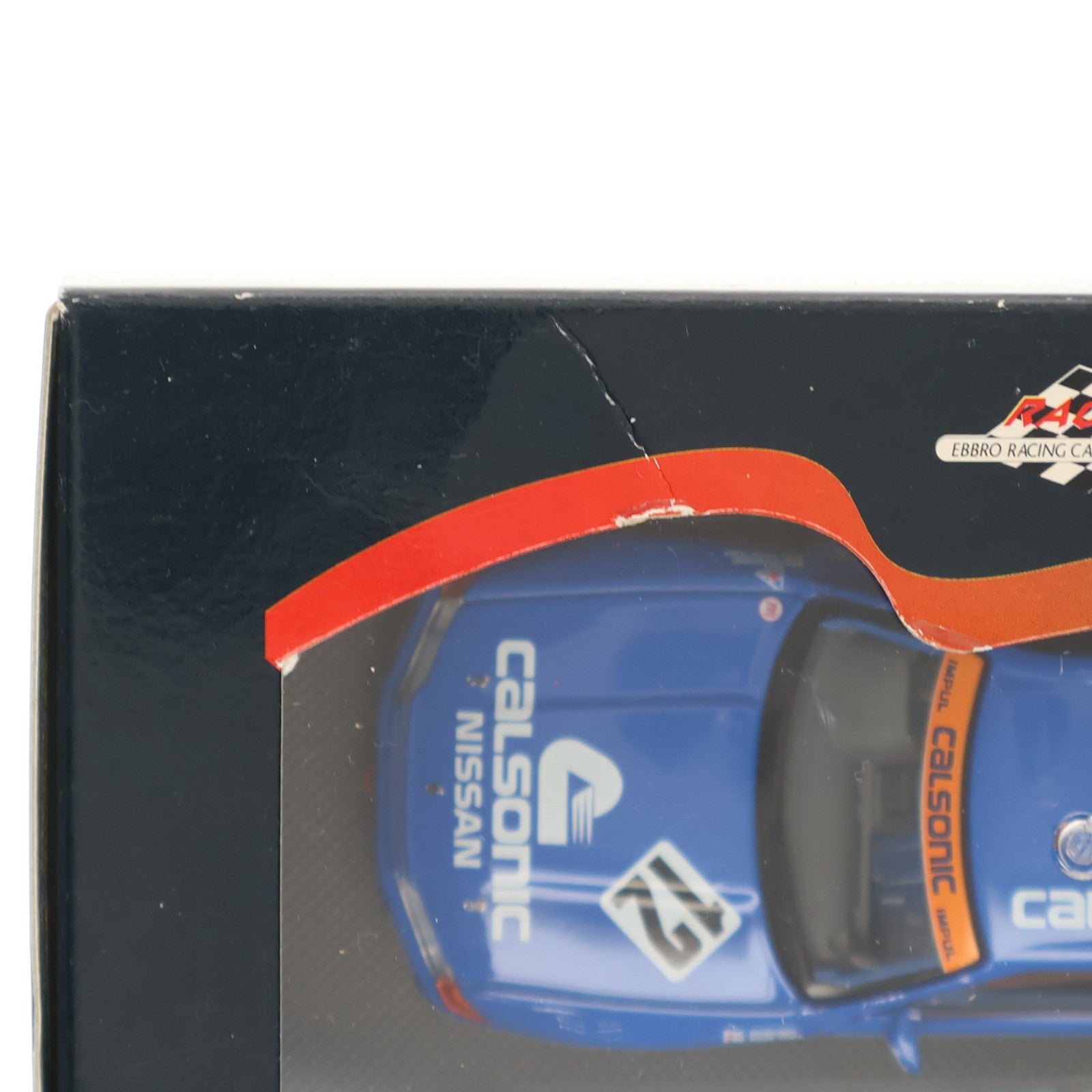 【中古即納】[MDL] RACING CAR COLLECTION 1/43 CALSONIC SKYLINE(カルソニック スカイライン) Gr.A 1993 #12(ブルー) 完成品 ミニカー(43766) EBBRO(エブロ)(20090420)