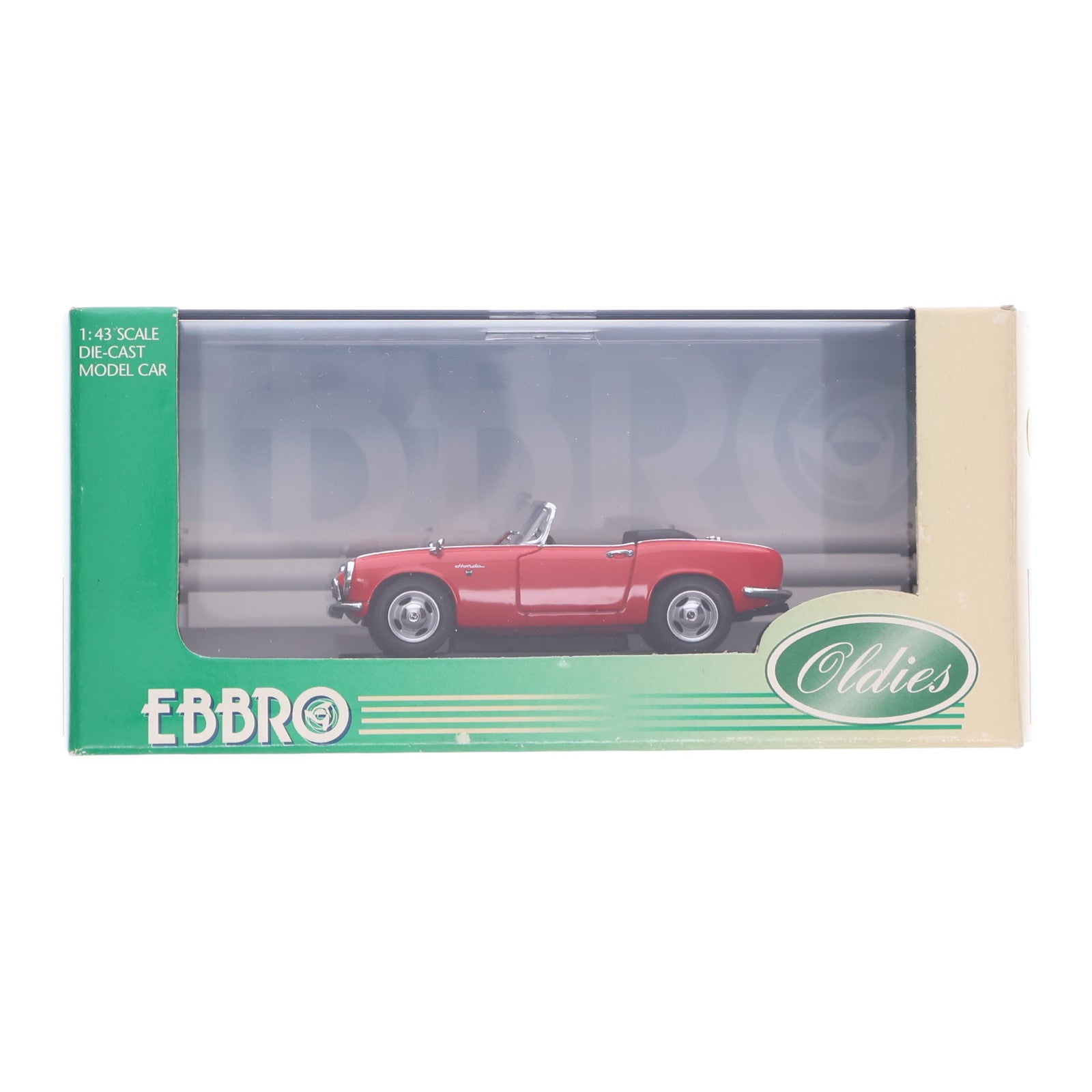 【中古即納】[MDL] 1/43 HONDA S800 Road star 1966(レッド) Oldies 完成品 ミニカー(43399) EBBRO(エブロ)(20220328)