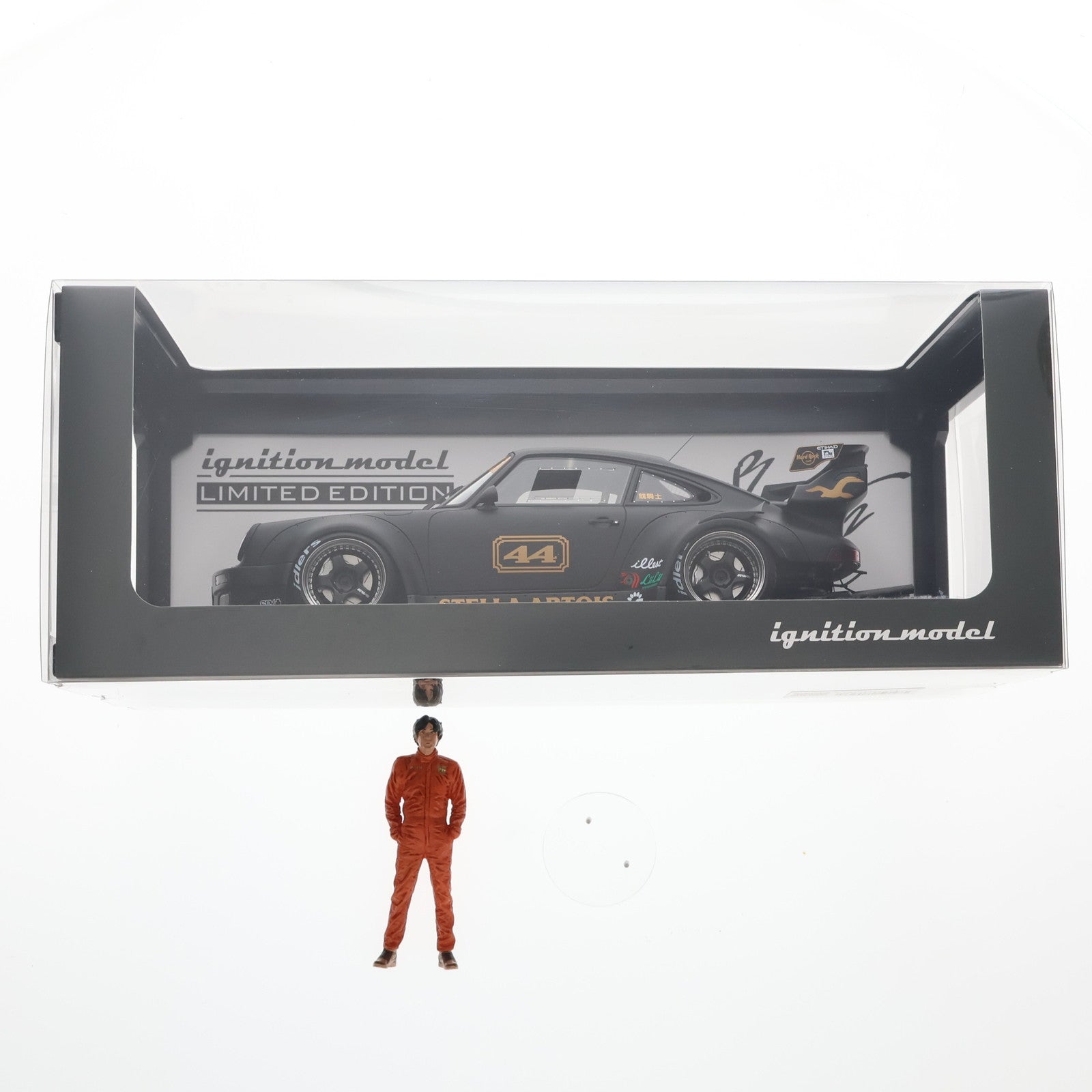 【中古即納】[MDL] 1/18 RWB 930 Matte Black With Mr.Nakai 完成品 ミニカー(IG3694) イベント&オンラインショップ限定 ignition model(イグニッションモデル)(20250629)