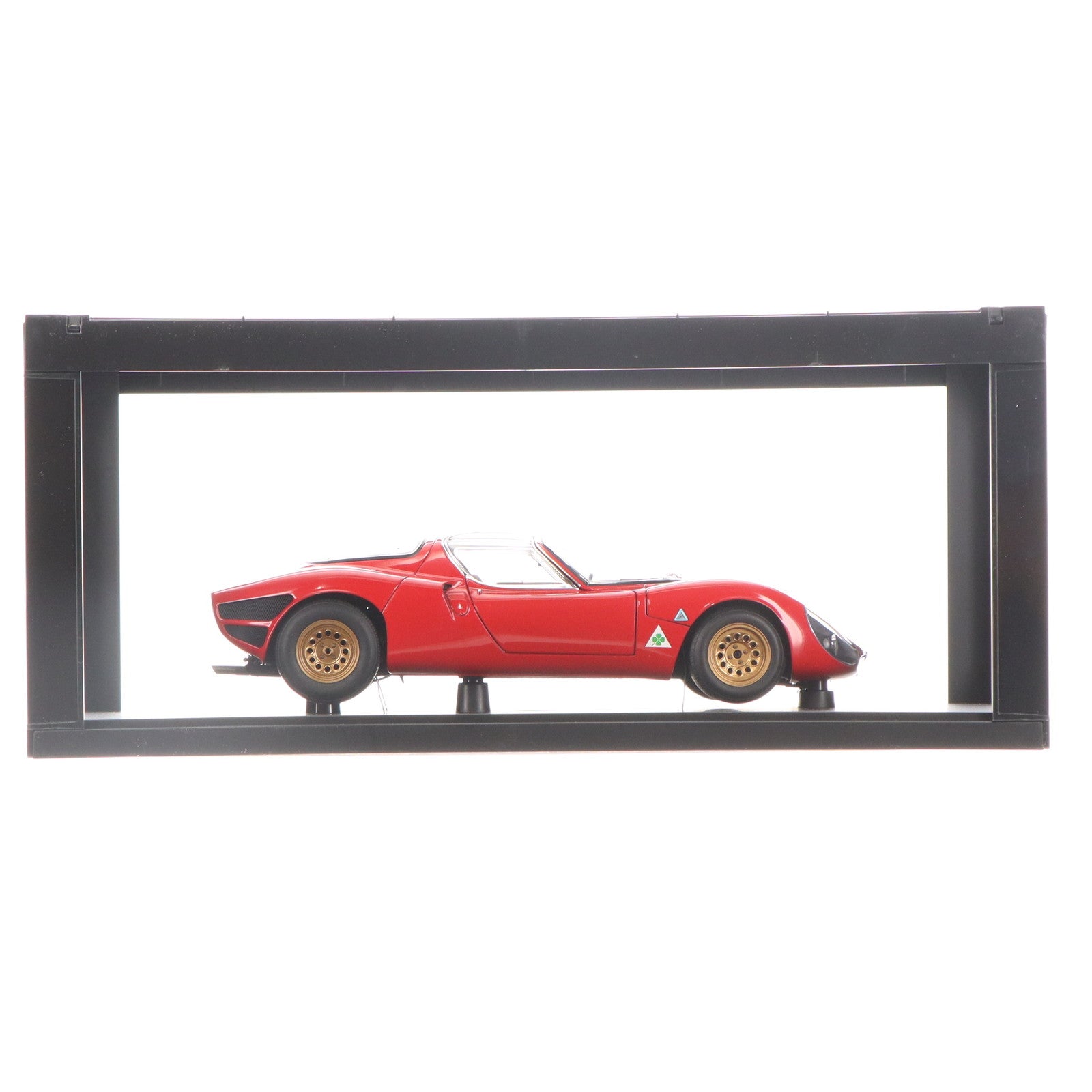 【中古即納】[MDL] MILLENNIUM 1/18 ALFA ROMEO 33 STRADALE PROTOTYPE 1967(RED) 完成品 ミニカー(70191) AUTOart(オートアート)(20121030)