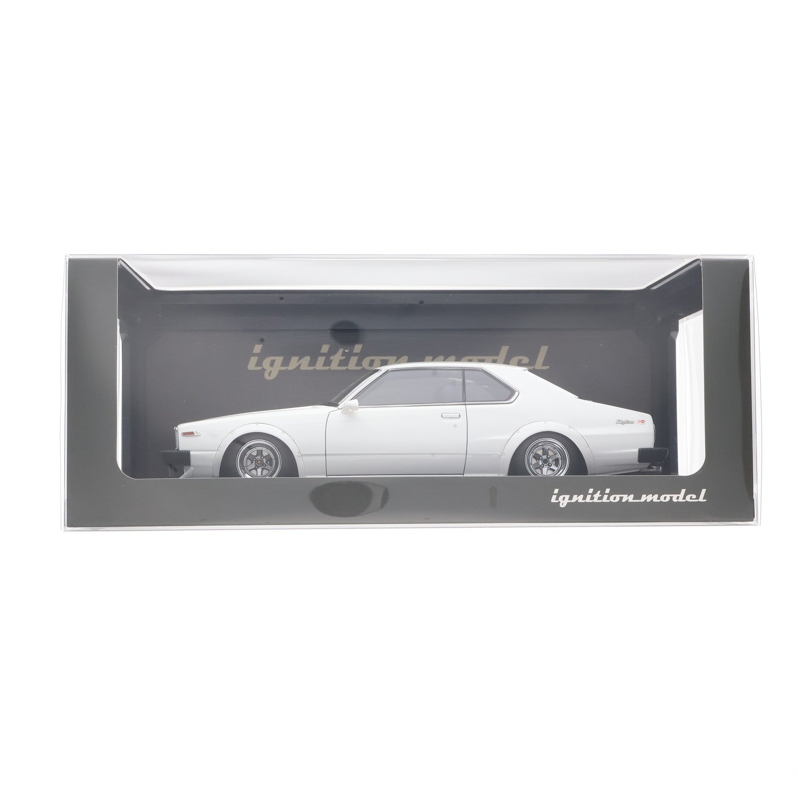 【中古即納】[MDL] 1/18 Nissan(ニッサン) Skyline(スカイライン) 2000 GT-ES C210(ホワイト) 完成品 ミニカー(IG3231) ignition model(イグニッションモデル)(20231019)