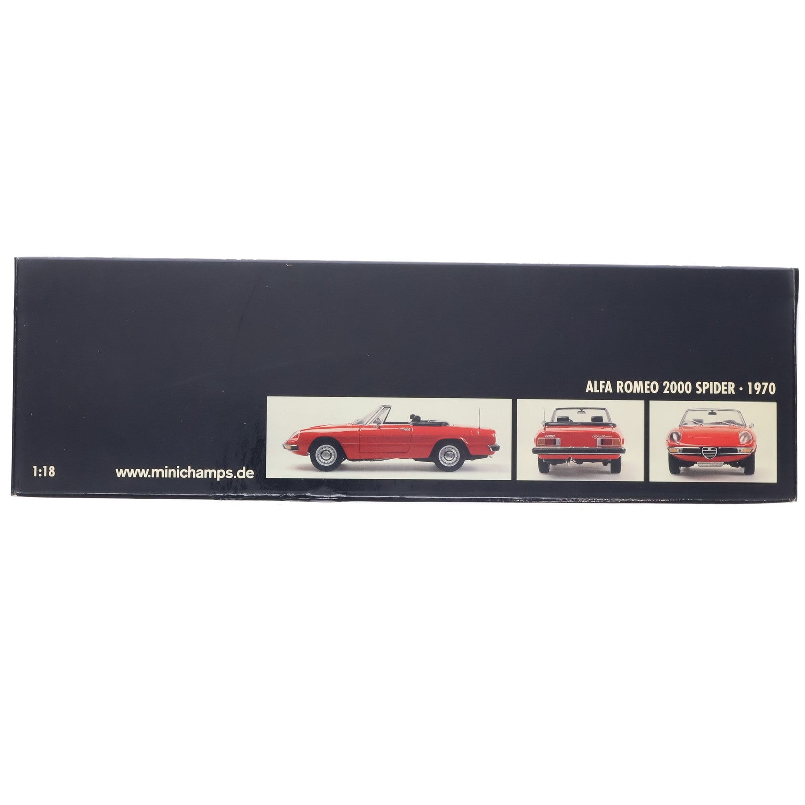 【中古即納】[MDL] 1/18 アルファロメオ 2000 スパイダー 1970(レッド) 完成品 ミニカー MINICHAMPS(ミニチャンプス)(19991231)