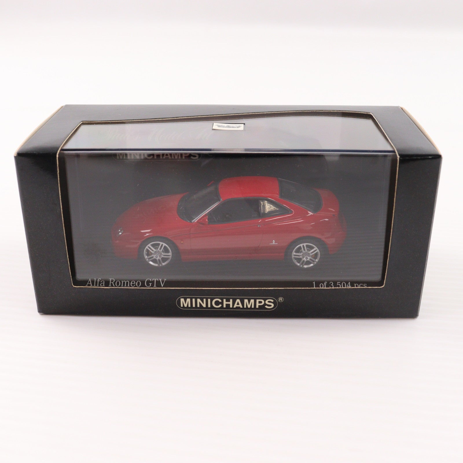【中古即納】[MDL] 1/43 Alfa Romeo(アルファロメオ) GTV 2004(レッド) 完成品 ミニカー(400120301) MINICHAMPS(ミニチャンプス)(20031231)