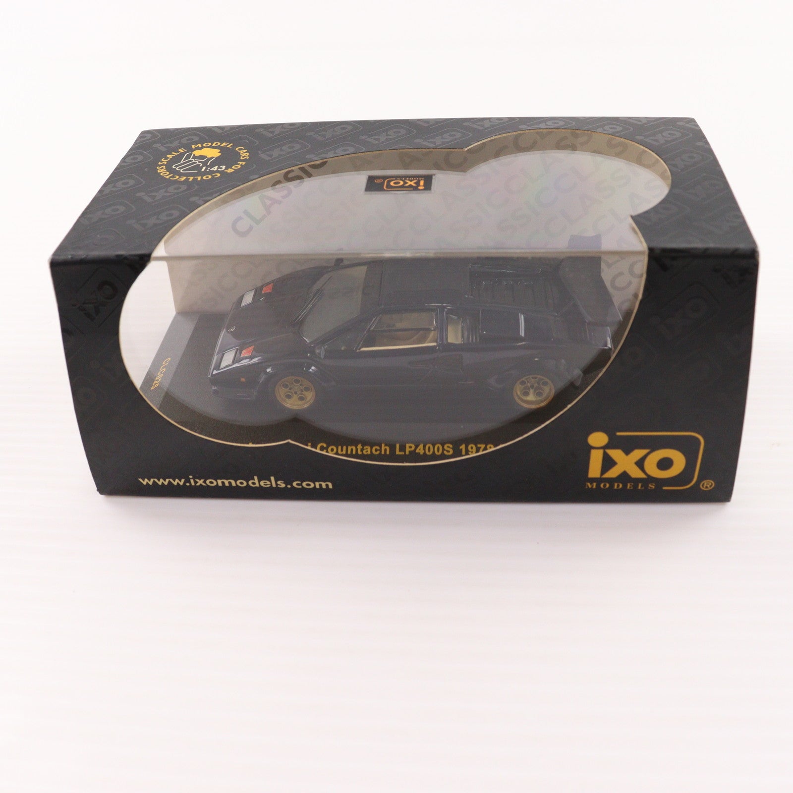 【中古即納】[MDL] 1/43 ランボルギーニ カウンタック LP500S フォルター・ウルフ(ダークブルー) 完成品 ミニカー(CLC025) IXO Models(イクソモデルス)(19991231)