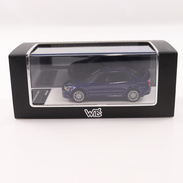 1/43 MITSUBISHI LANCER GSR EVOLUTION(ランサー GSR エボリューション) VI(アイセルブルー) 完成品 ミニカー(W215) WIT'S(ウィッツ) 中古即納】[MDL]1/43 MITSUBISHI LANCER GSR EVOLUTION(ランサー