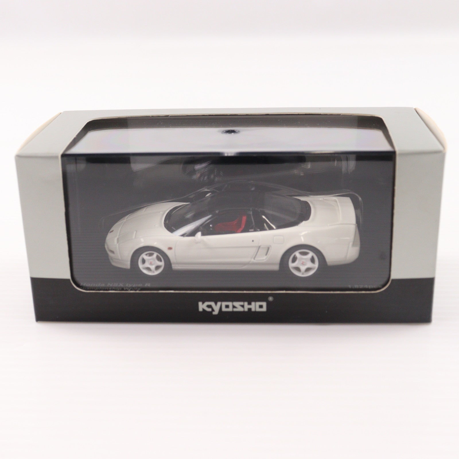 【中古即納】[MDL] 1/43 ホンダ NSX typeR(チャンピオンシップホワイト) 完成品 ミニカー(03322W) 京商(20090330)