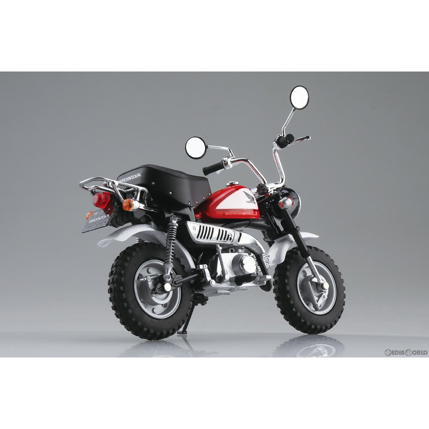 【中古即納】[MDL] 1/12 完成品バイク Honda モンキー ファイティングレッド 完成品 ミニカー(111697) スカイネット(アオシマ)(20240622)