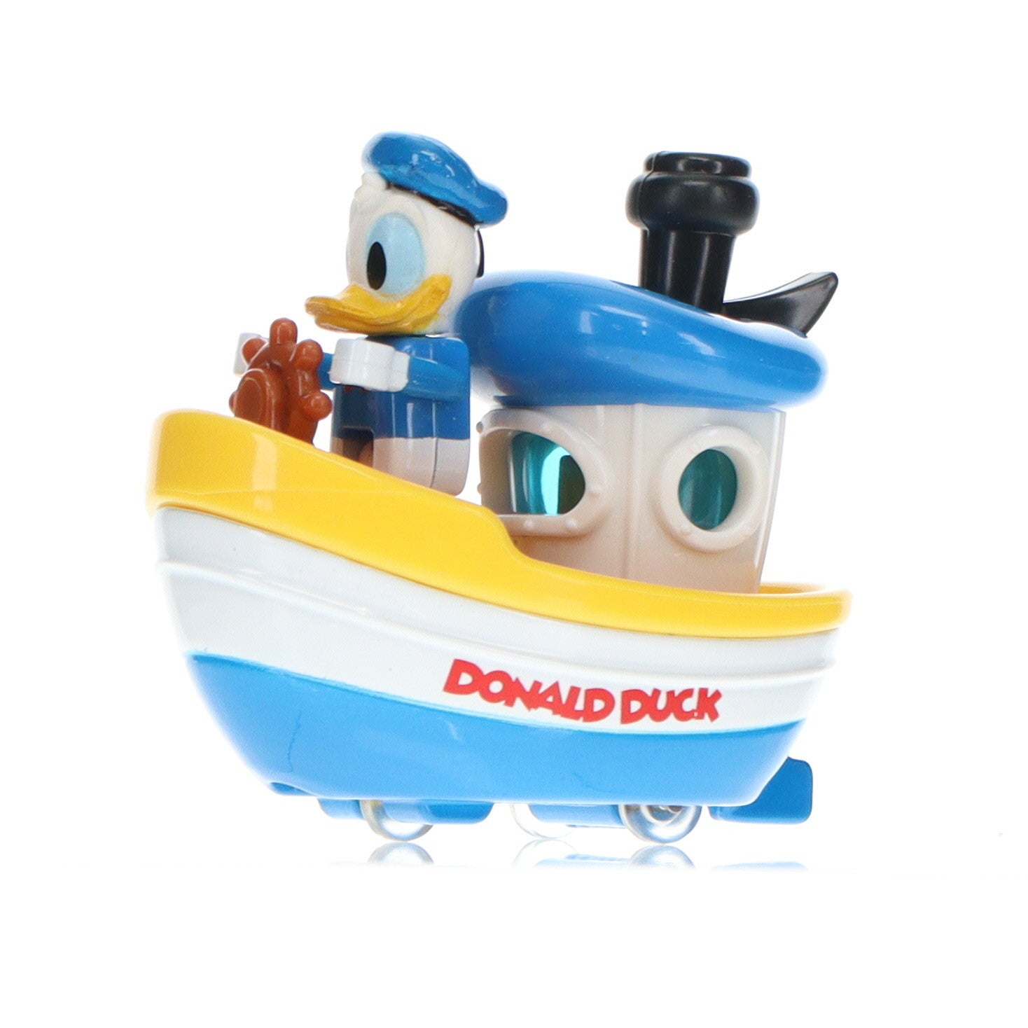 【中古即納】[MDL] ドリームトミカ ライドオン ディズニー RD-04 ドナルドダック&スチームボート 完成品 ミニカー タカラトミー(20220219)