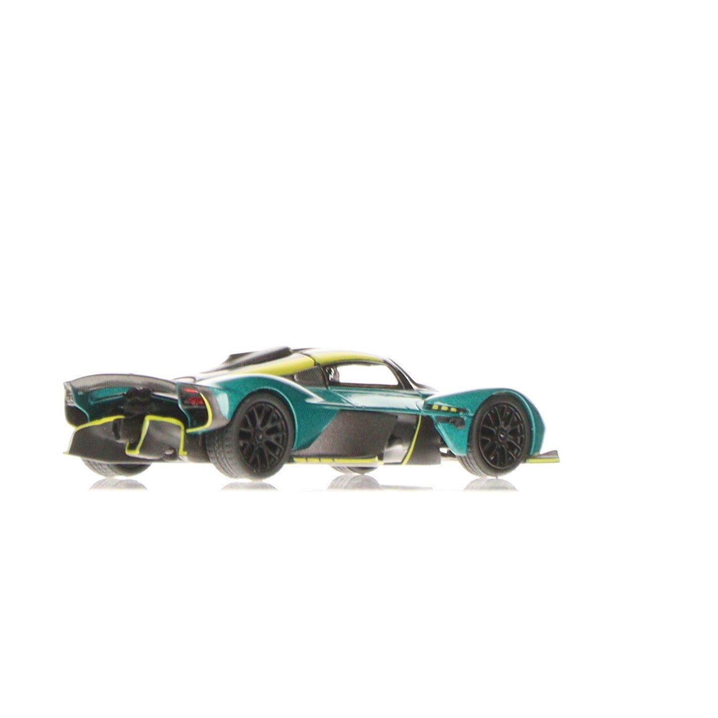 【中古即納】[MDL] 1/64 Aston Martin Valkyrie(アストンマーティン・ヴァルキリー) Viridian Green(ビリジアングリーン) 完成品 ミニカー(PR640054) POP RACE(ポップレース)(20240809)