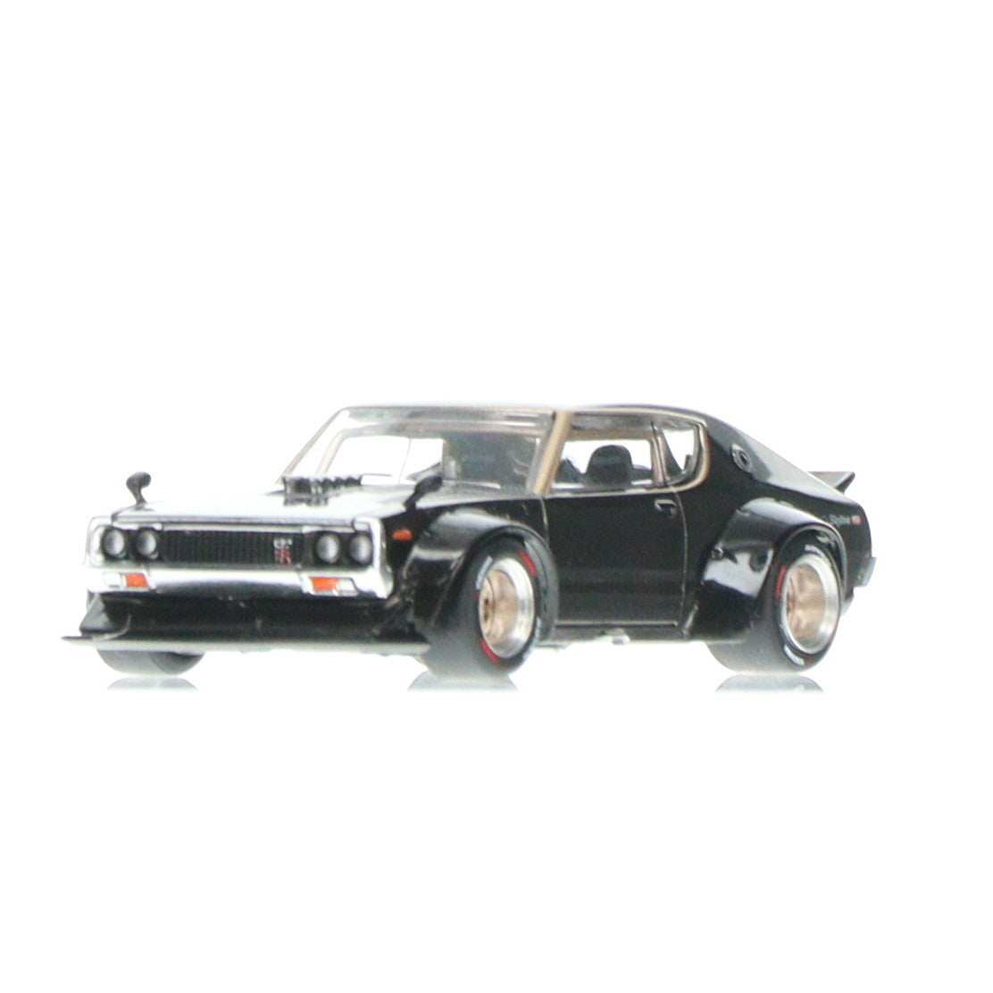 【中古即納】[MDL] 1/64 NISSAN SKYLINE(ニッサン スカイライン) KPGC110 (KENMERI) DARK CHROME TASKL 完成品 ミニカー(PR640204) 東京オートサロン クアラルンプール 2024会場限定 POP RACE(ポップレース)(20241108)