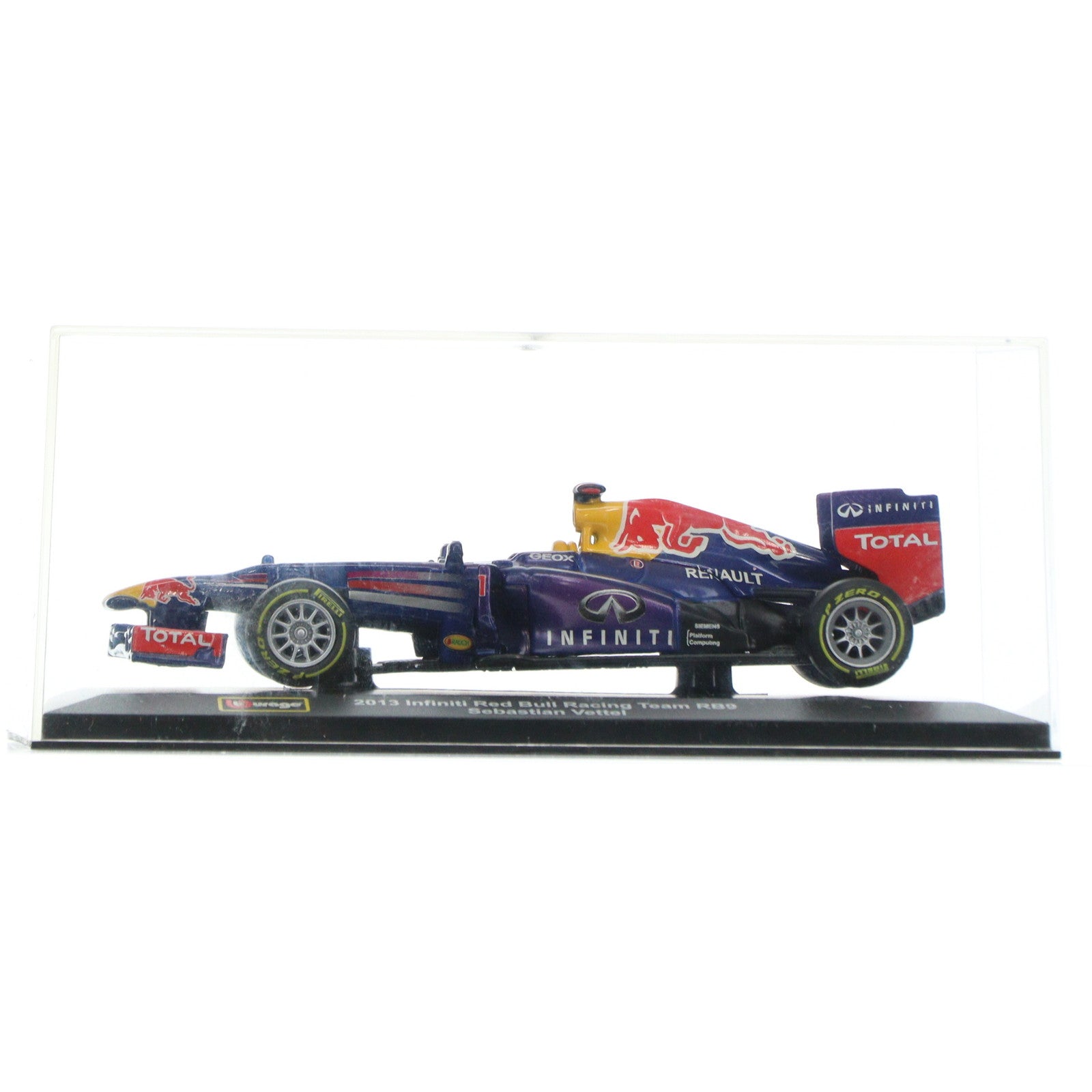 【中古即納】[MDL] 1/32 2013 Infinity Red Bull Racing Team RB9 Sebastian Vettel(Blue) 完成品 ミニカー BBURAGO(ブラゴ)(20101231)