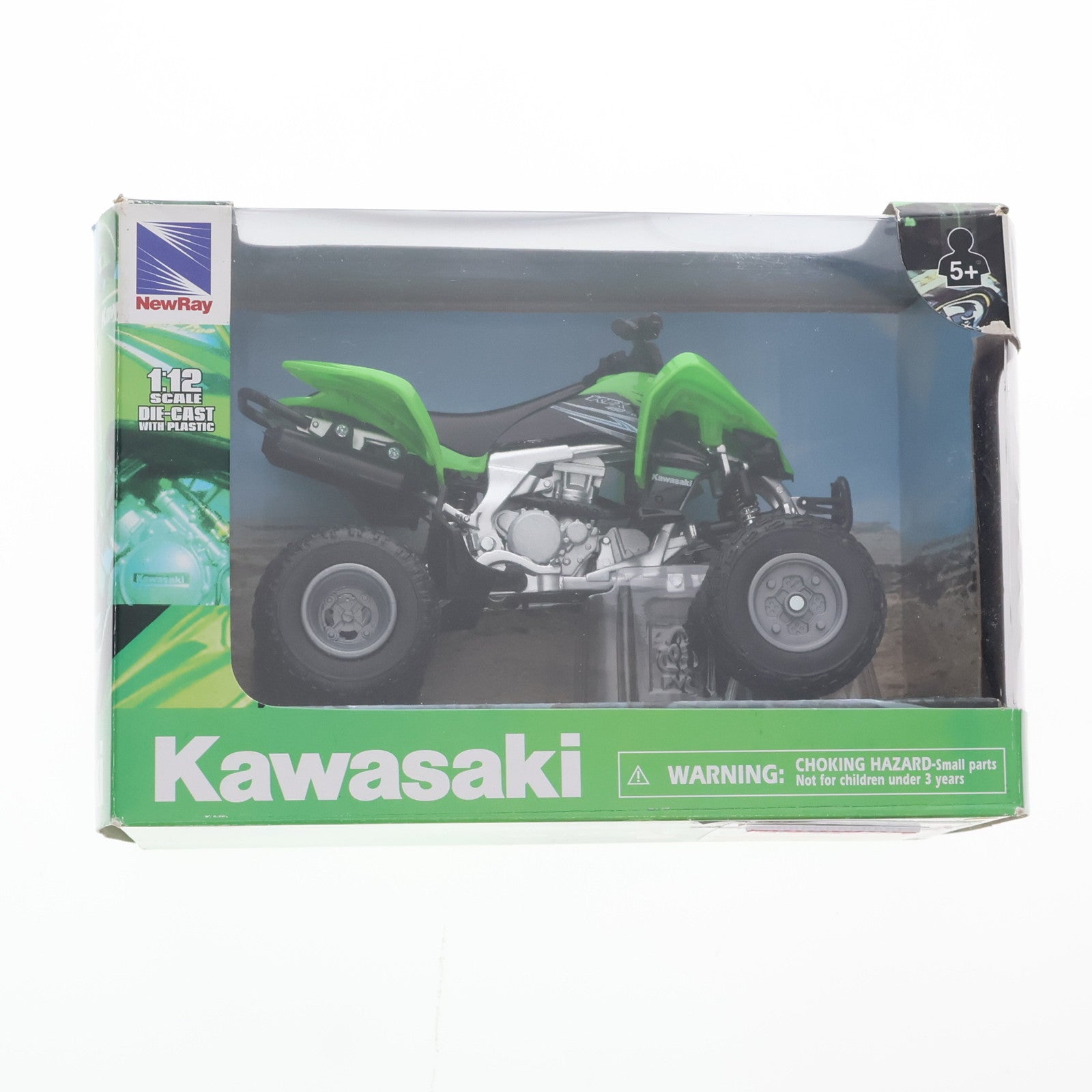 【中古即納】[MDL] 1/12 完成品バイクシリーズ Kawasaki KFX450R ミニカー(103937) スカイネット(20171129)