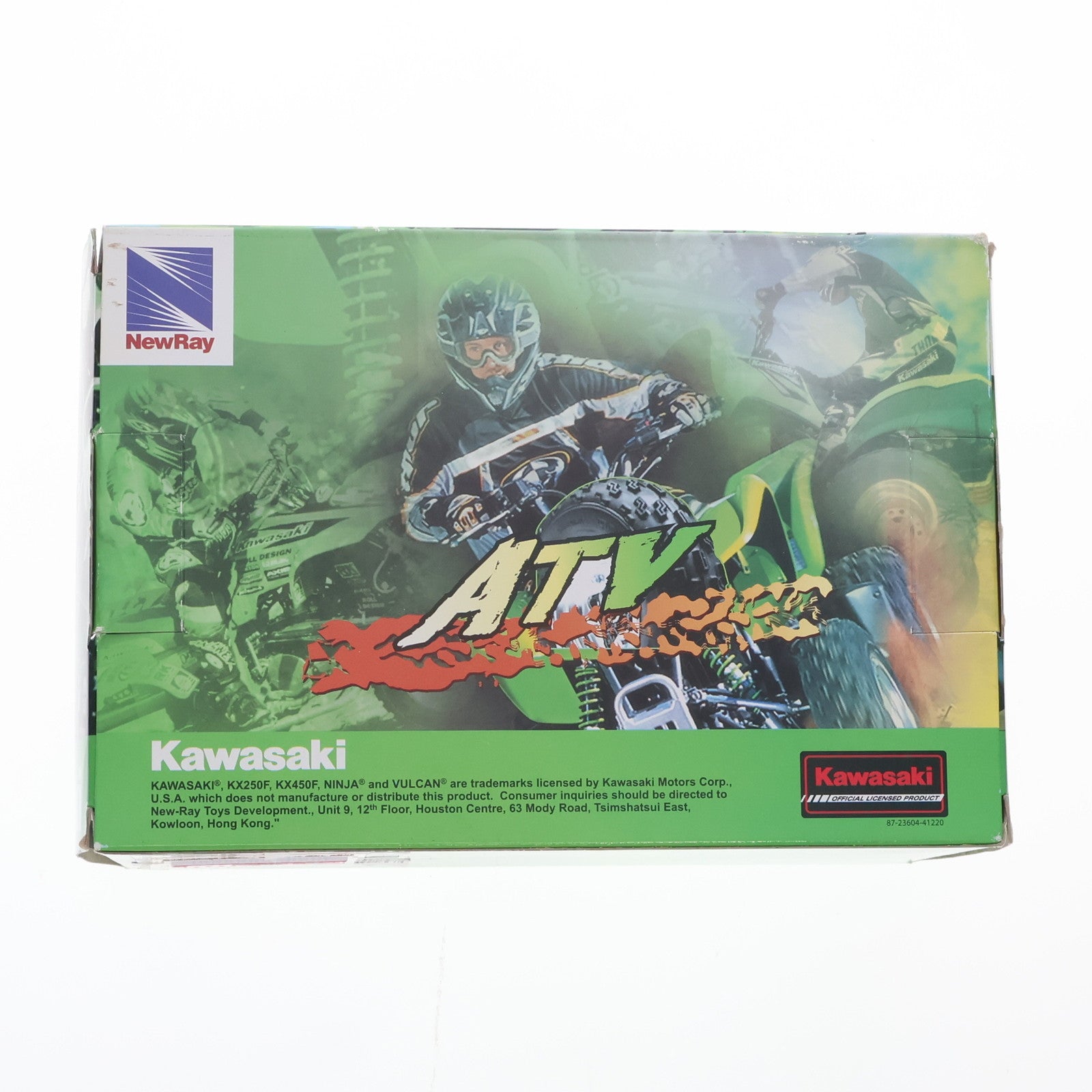【中古即納】[MDL] 1/12 完成品バイクシリーズ Kawasaki KFX450R ミニカー(103937) スカイネット(20171129)