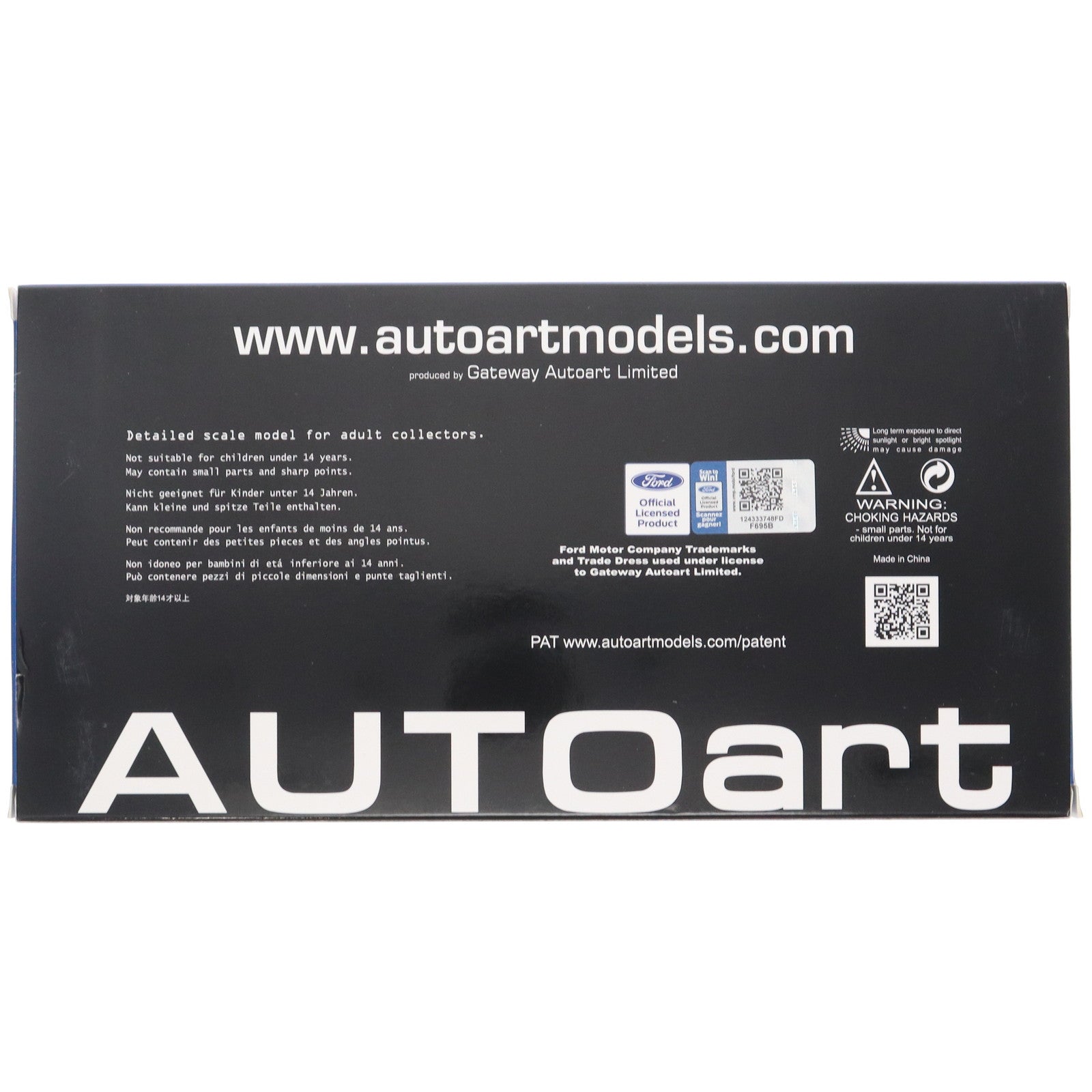 【中古即納】[MDL] オートアート・コンポジットモデルシリーズ 1/18 フォード GT アラン・マン ヘリテージ エディション(レッド×ゴールド・ストライプ) 完成品 ミニカー(72927) AUTOart(オートアート)(20230301)
