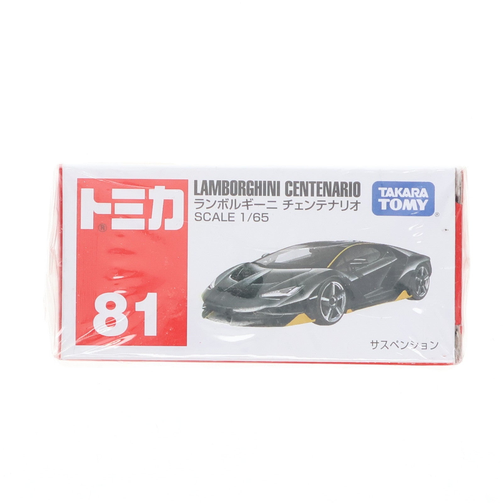 【中古即納】[MDL] トミカ No.81 1/65 ランボルギーニ チェンテナリオ(ブラック) 完成品 ミニカー タカラトミー(20170218)