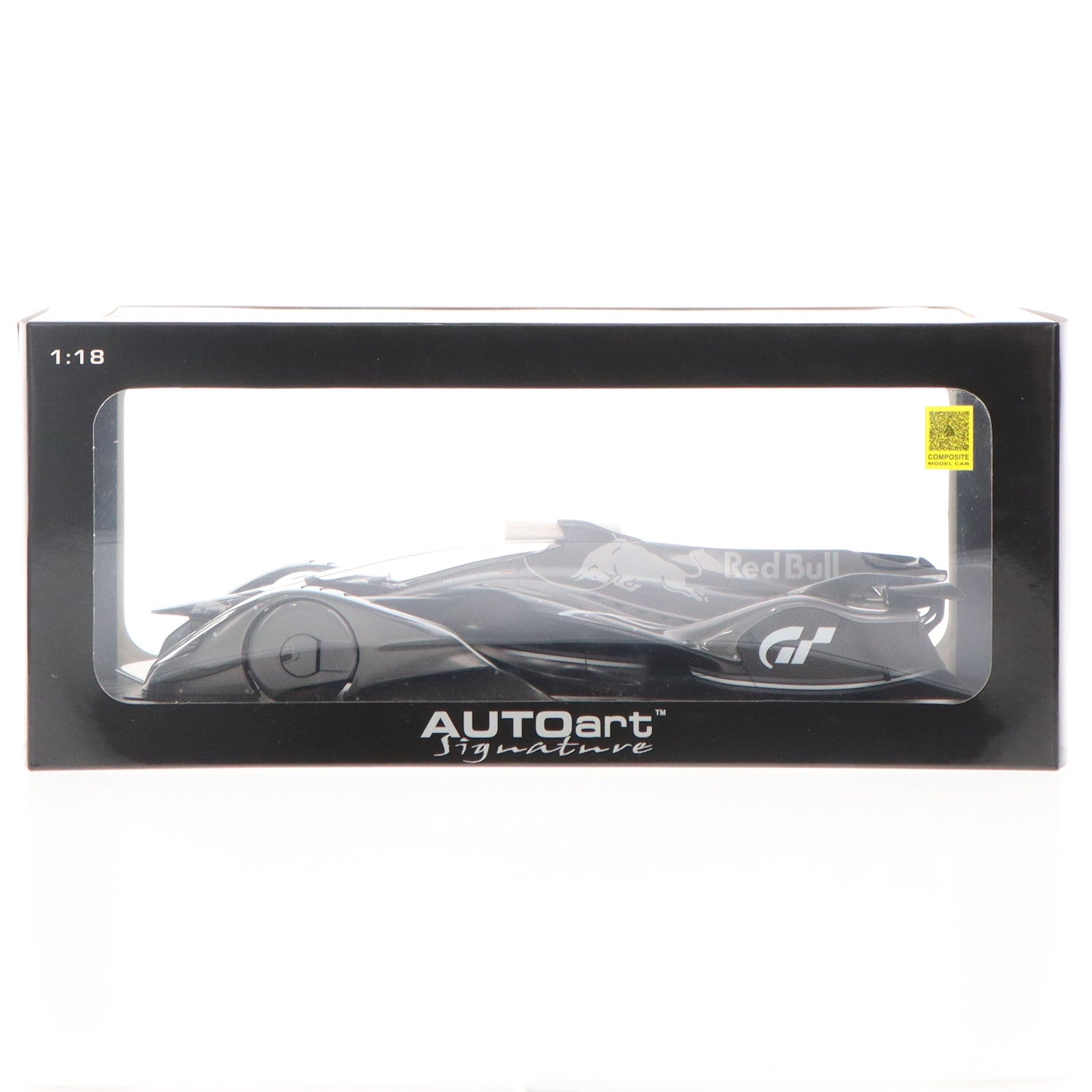 【中古即納】[MDL] シグネチャーシリーズ 1/18 レッドブル X2014 ファンカー(ダークシルバー・メタリック) 完成品 ミニカー(18116) AUTOart(オートアート)(20160311)