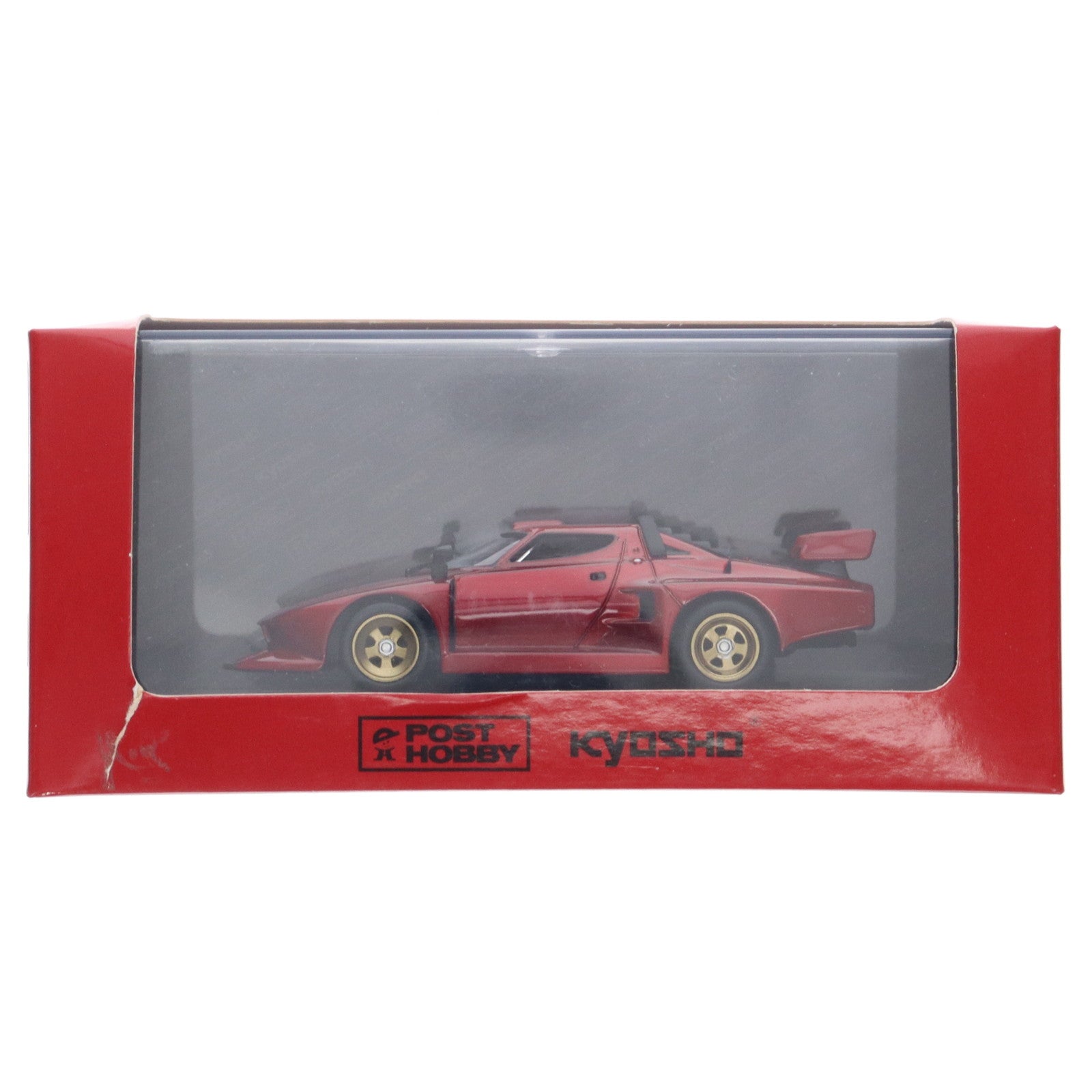 【中古即納】[MDL] 1/43 ランチア ストラトス Turbo GROUP 5(メタリックレッド) 完成品 ミニカー(PS006) ホビージャパン(20100731)