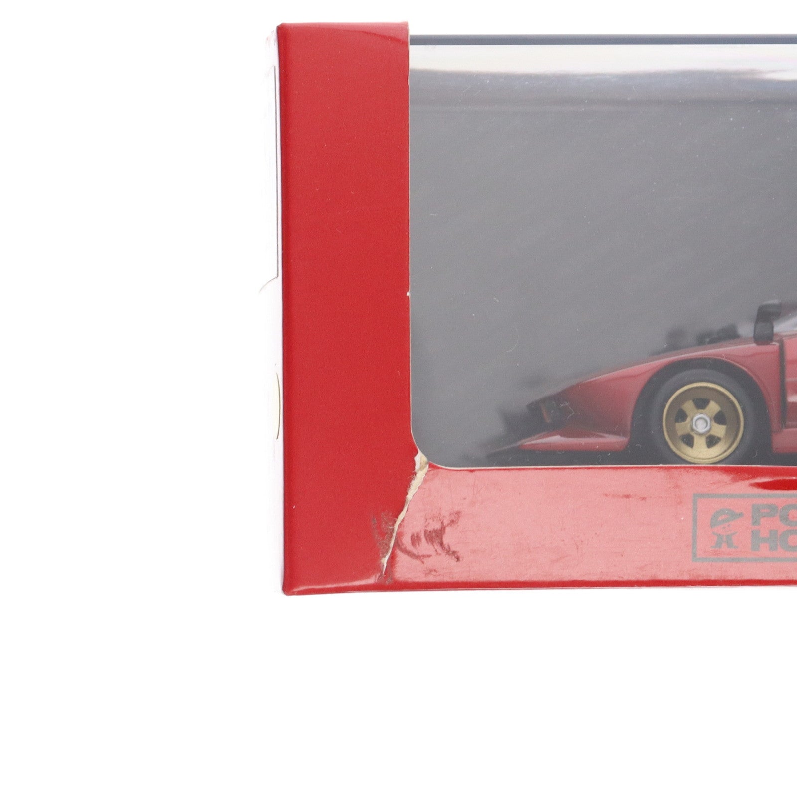 【中古即納】[MDL] 1/43 ランチア ストラトス Turbo GROUP 5(メタリックレッド) 完成品 ミニカー(PS006) ホビージャパン(20100731)