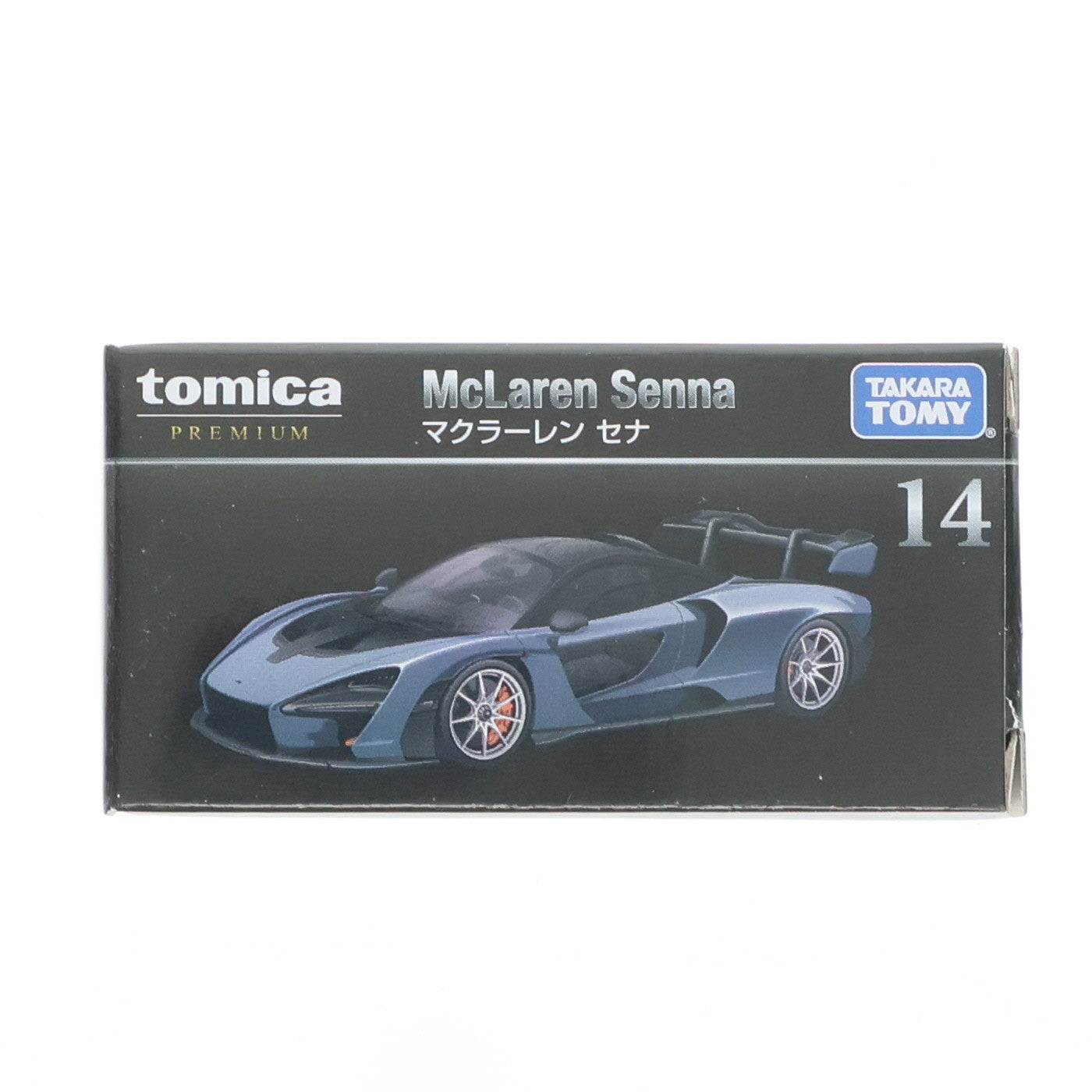 【中古即納】[MDL] トミカプレミアム No.14 1/62 マクラーレン セナ(ネイビー×ブラック) 完成品 ミニカー タカラトミー(20190720)