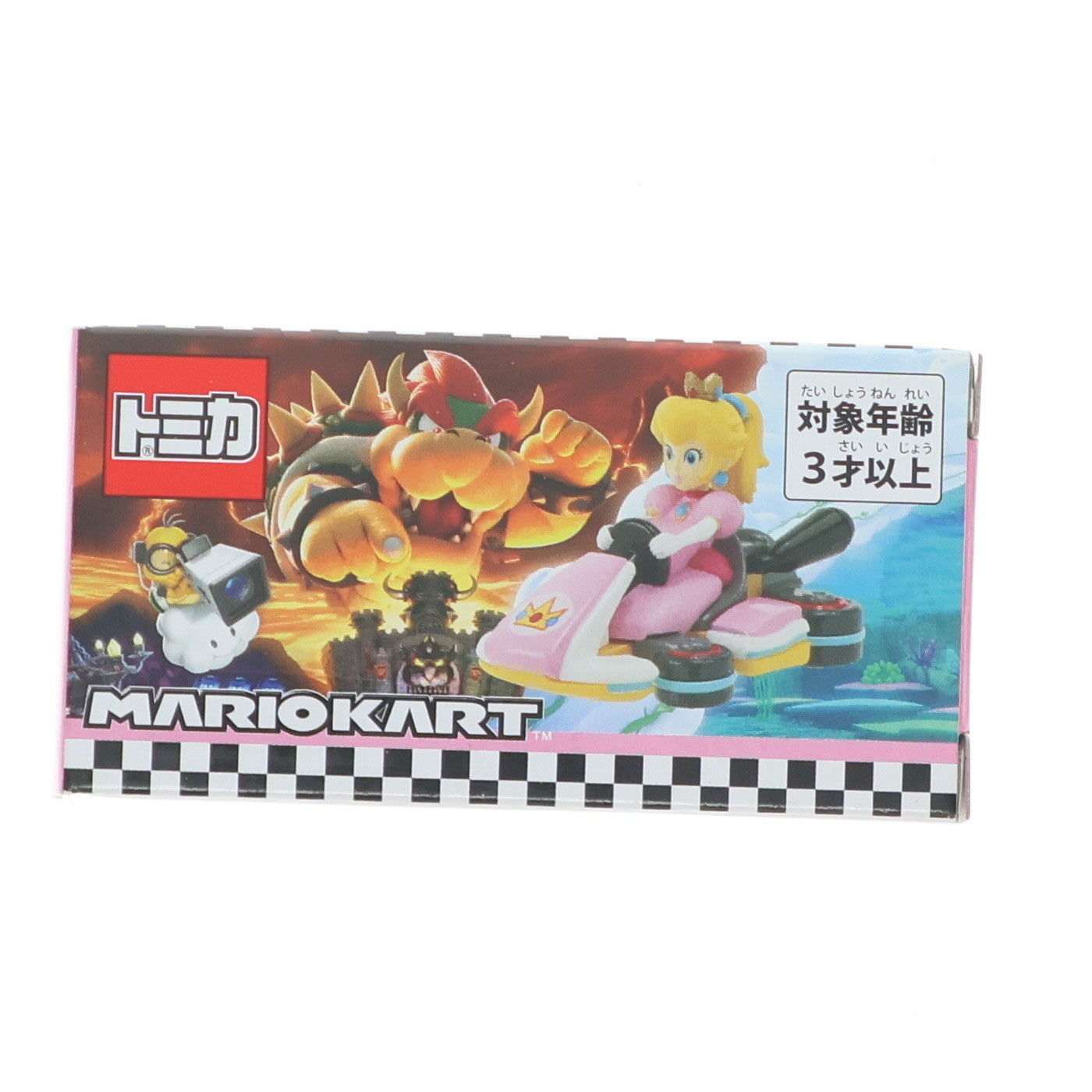 【中古即納】[MDL] トミカ マリオカート ピーチ姫(ピンク×ホワイト×イエロー) 完成品 ミニカー ユニバーサル・スタジオ・ジャパン スーパーニンテンドーワールド限定 タカラトミーアーツ/ユー・エス・ジェイ(19991231)
