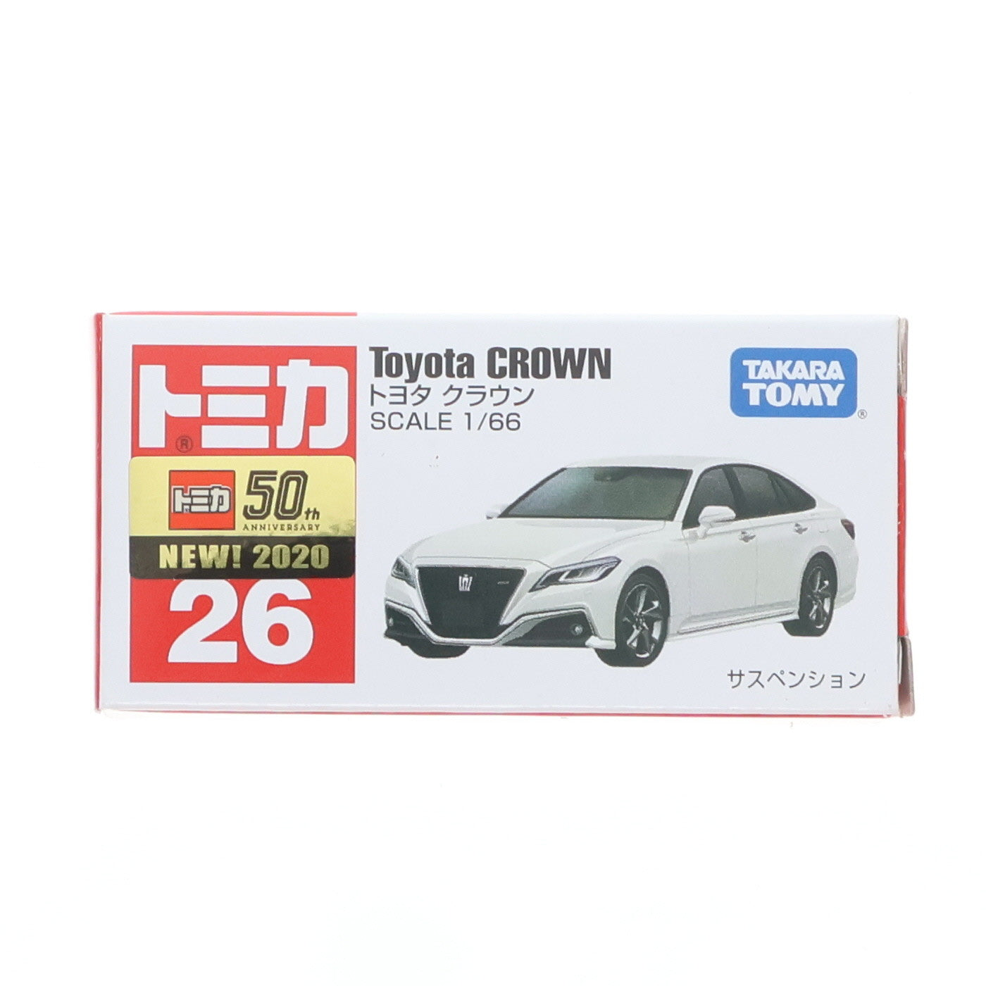 【中古即納】[MDL] トミカ No.26 トヨタ クラウン(ホワイト) 完成品 ミニカー タカラトミー(20201219)
