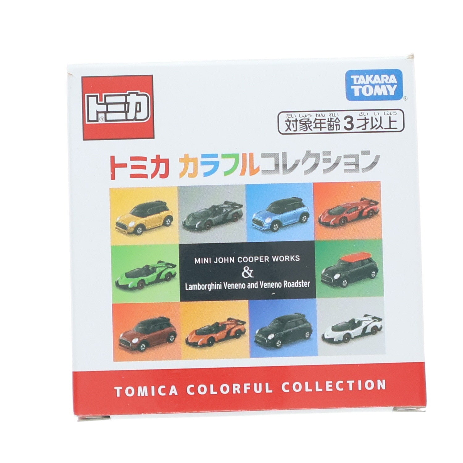 【中古即納】[MDL] セブン&アイオリジナル トミカ カラフルコレクション 1/57 ミニ ジョン・クーパー・ワークス(ブレイジングレッド) 完成品 ミニカー タカラトミー(20210206)