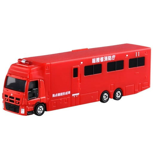 【中古即納】[MDL] ロングタイプトミカ No.137 1/90 いすず ギガ 拠点機能形成車(レッド) 完成品 ミニカー タカラトミー(20160917)