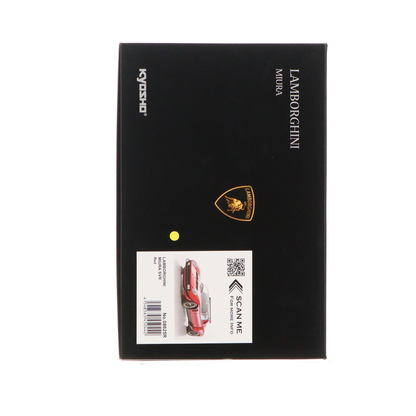 【中古即納】[MDL] 1/12 LAMBORGHINI MIURA(ランボルギーニ・ミウラ) SVR(レッド) 完成品 ミニカー(08625R) 京商(20231130)