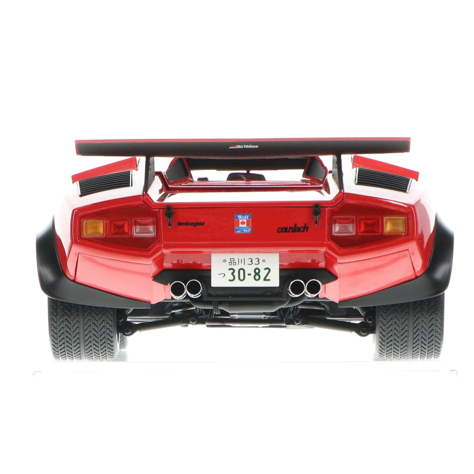 【中古即納】[MDL] 1/12 ランボルギーニ カウンタック ウォルター・ウルフ(レッド) 完成品 ミニカー(KS08617R) 京商(20220728)