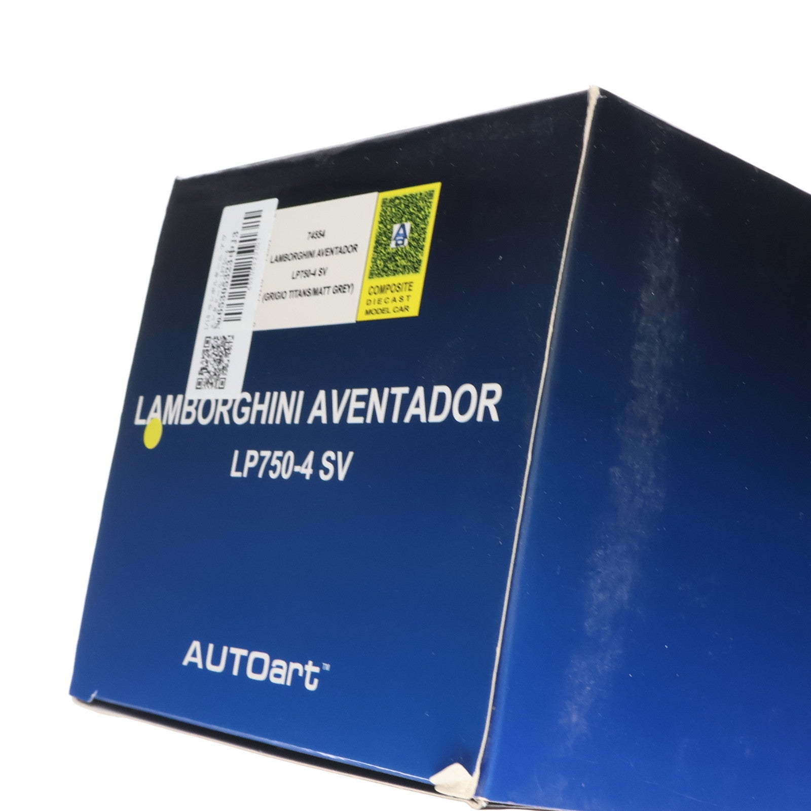 【中古即納】[MDL] 1/18 ランボルギーニ アヴェンタドール LP750-4 SV(マット・グレー) 完成品 ミニカー(74554) AutoArt(オートアート)(20170825)