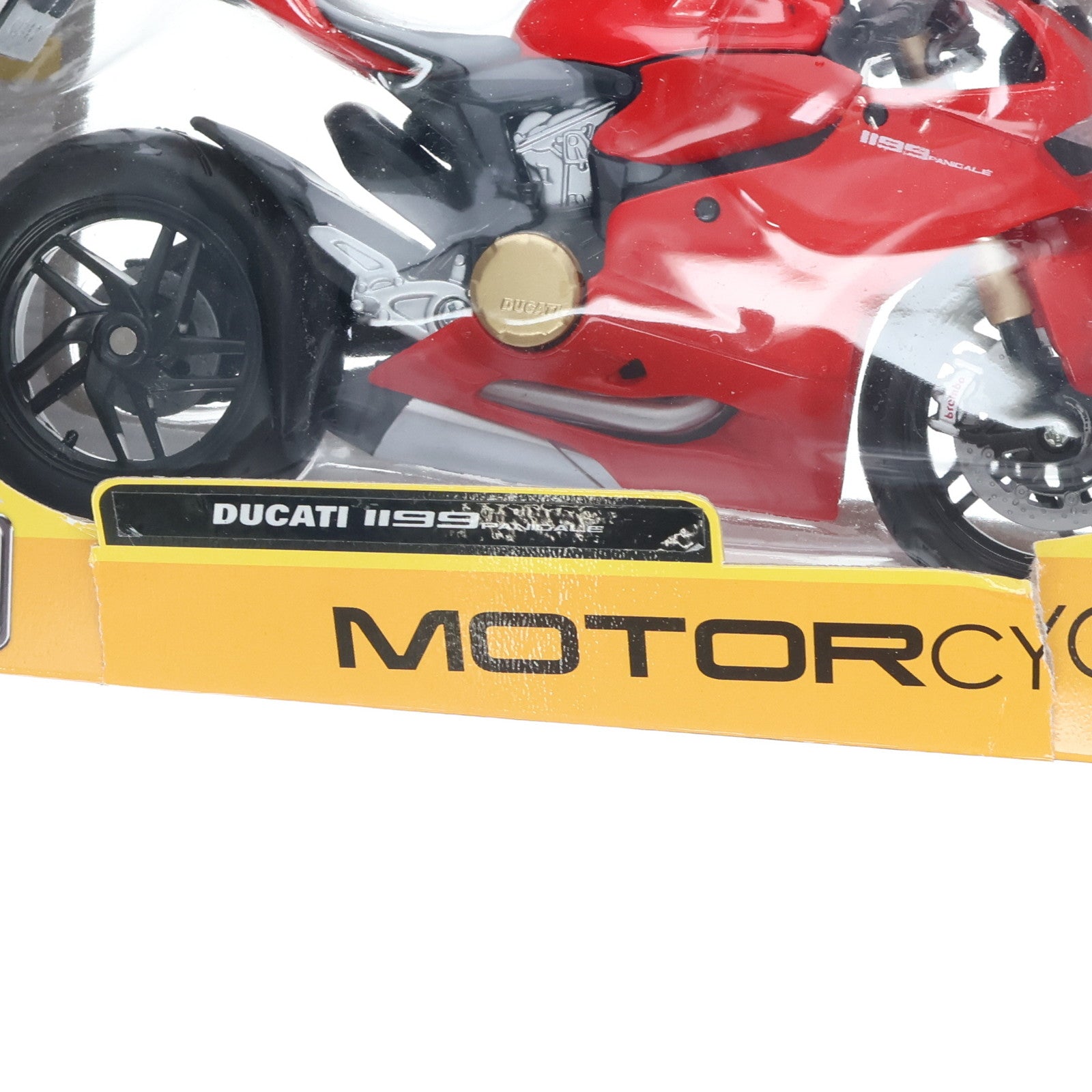 【中古即納】[MDL] (単品) モーターサイクルシリーズ 1/12 DUCATI(ドゥカティ) 1199(レッド×ブラック) 完成品 ミニカー(31101) Maisto(マイスト)(20101231)