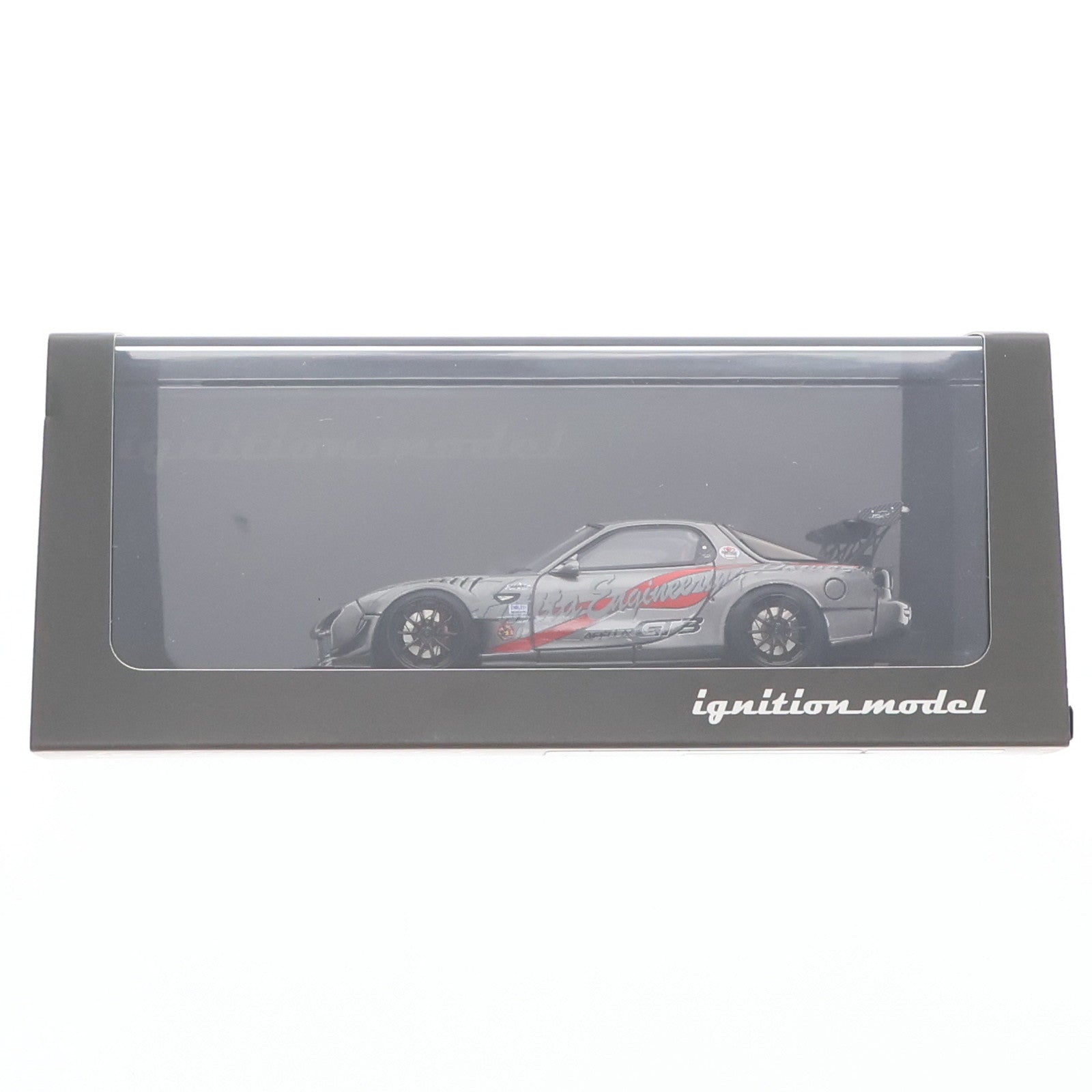 【中古即納】[MDL] 1/43 FEED Afflux GT3(FD3S) Gun Metallic 完成品 ミニカー(IG3018) ignition model(イグニッションモデル)(20230521)
