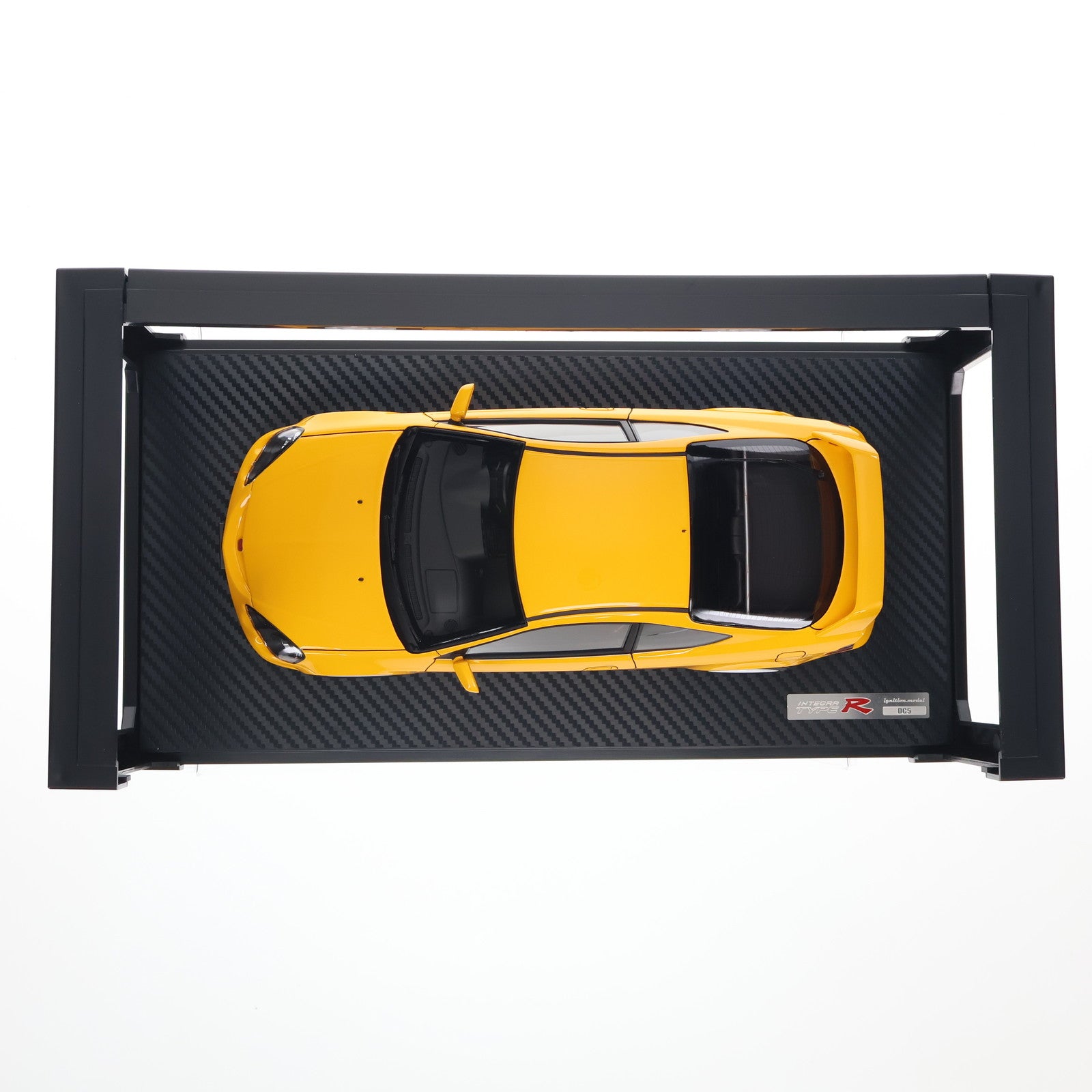 【中古即納】[MDL] 1/18 Honda INTEGRA(DC5) TYPE R(イエロー) 完成品 ミニカー(IG3328) ignition model(イグニッションモデル)(20240714)