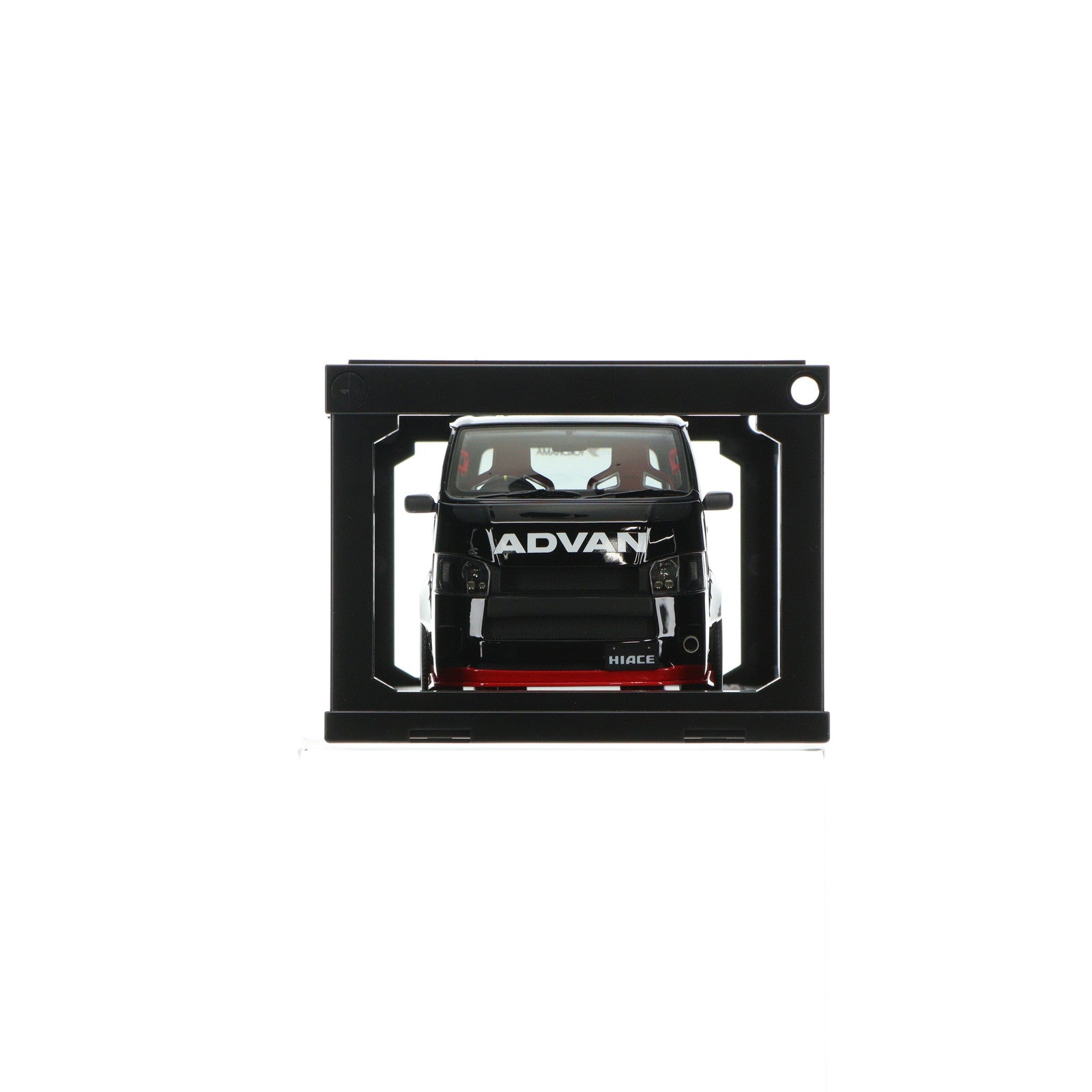 【中古即納】[MDL] 1/18 T・S・D WORKS HIACE Black/Red 完成品 ミニカー(IG2805) ignition model(イグニッションモデル)(20230521)