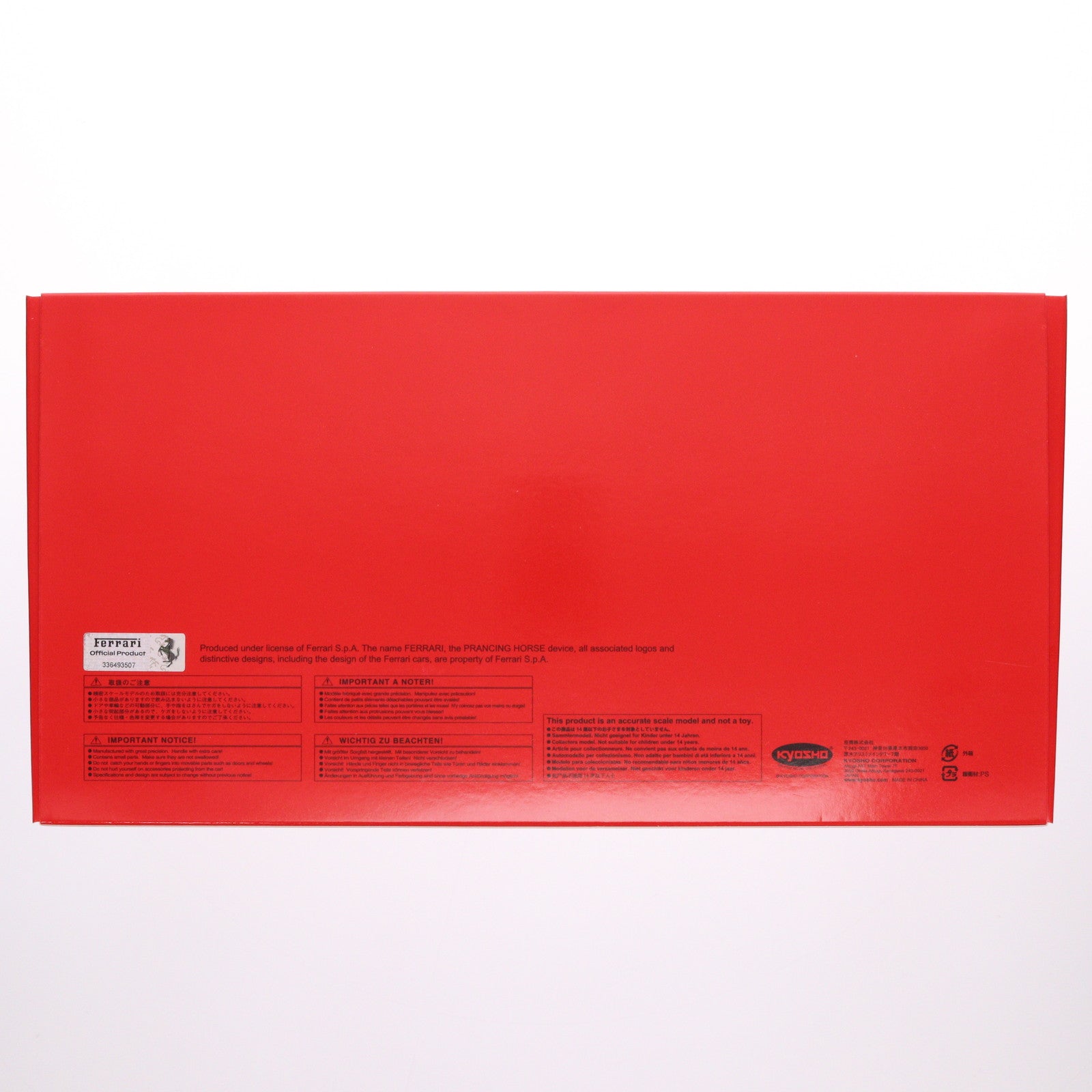 【中古即納】[MDL] (再販) KYOSHOオリジナル 1/18 フェラーリ F40(レッド) 完成品 ミニカー(KS08416R2) 京商(20240831)