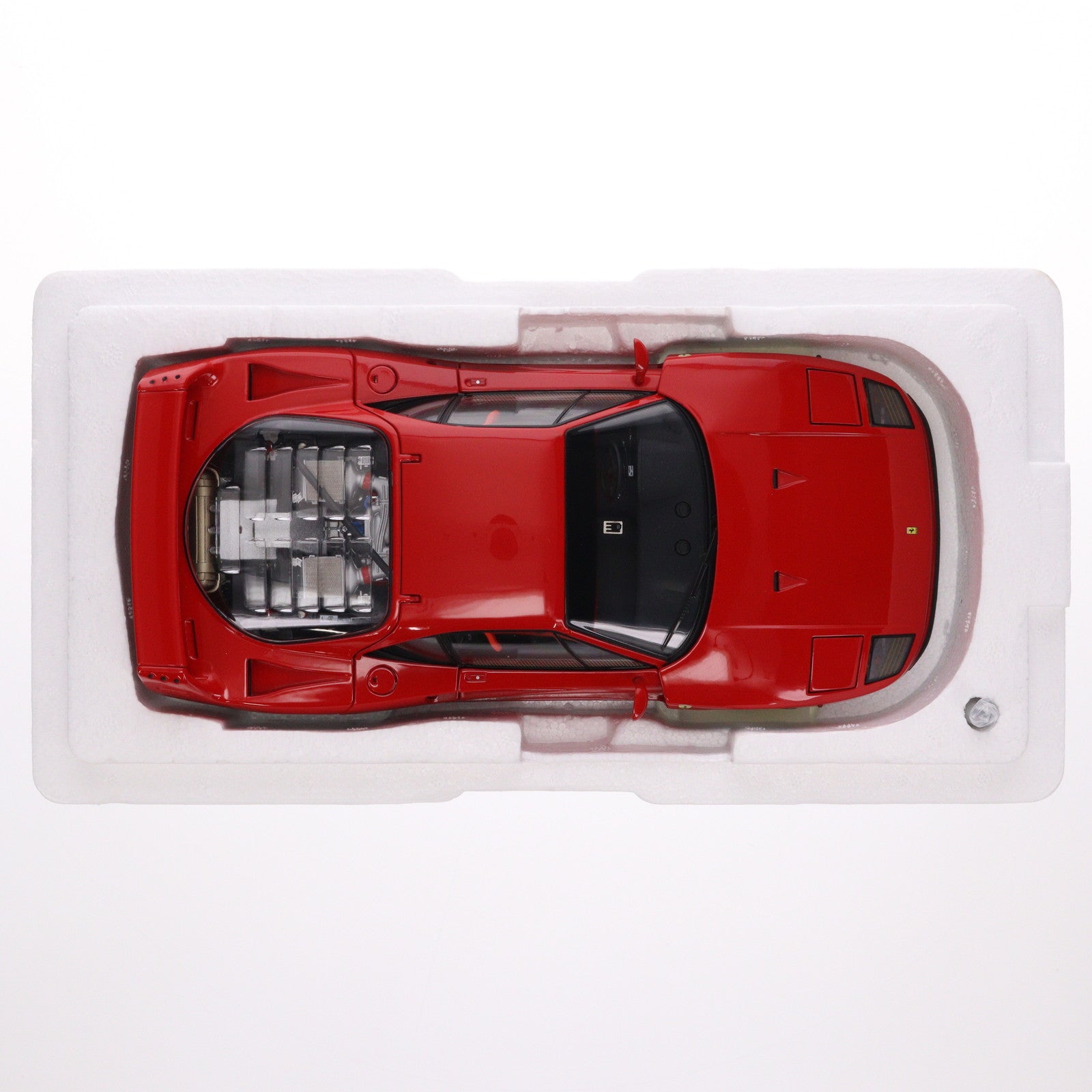 【中古即納】[MDL] (再販) KYOSHOオリジナル 1/18 フェラーリ F40(レッド) 完成品 ミニカー(KS08416R2) 京商(20240831)